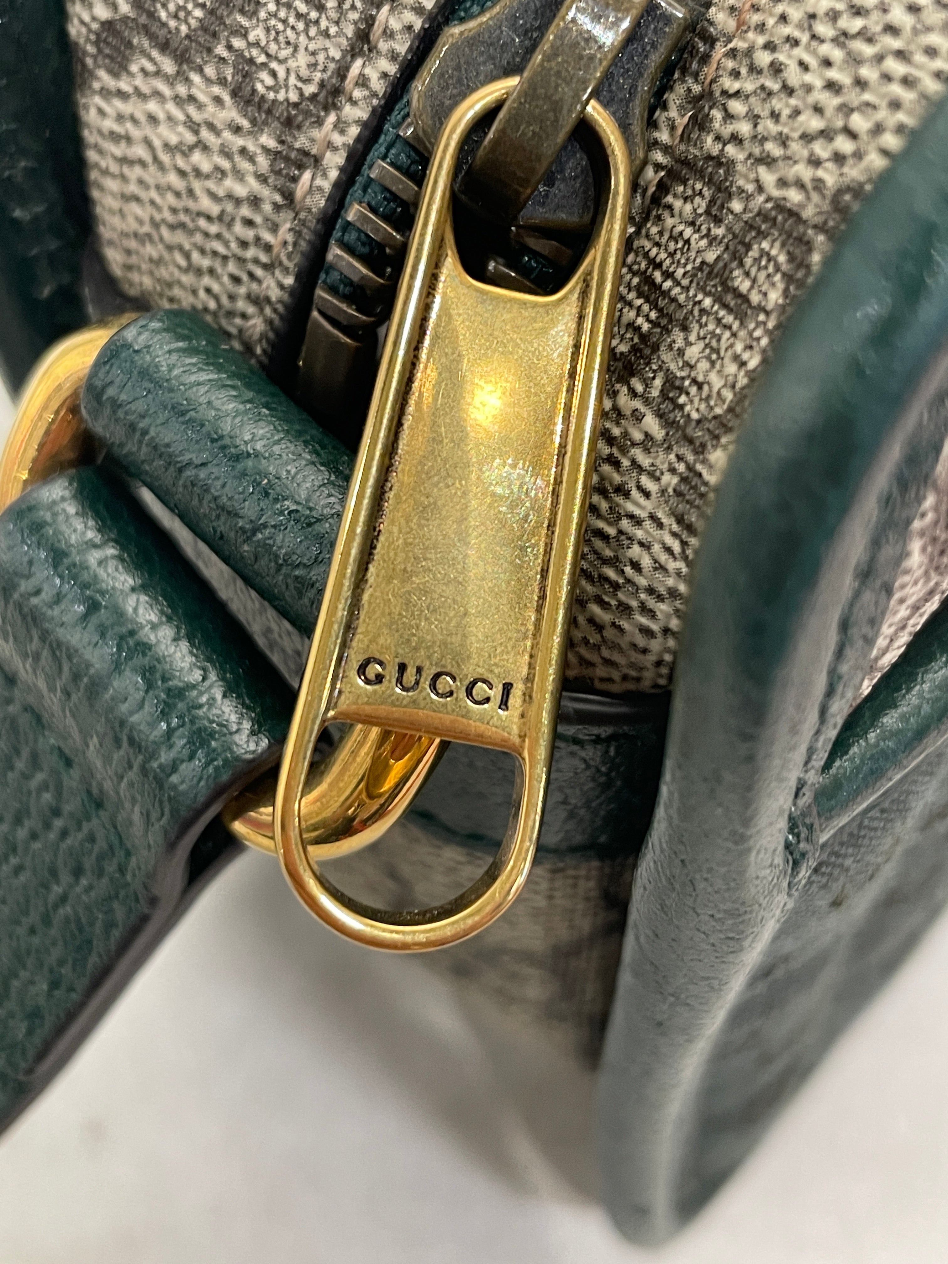 GUCCI/Cross Body Bag/Cotton/GRN/7519141147 view 5