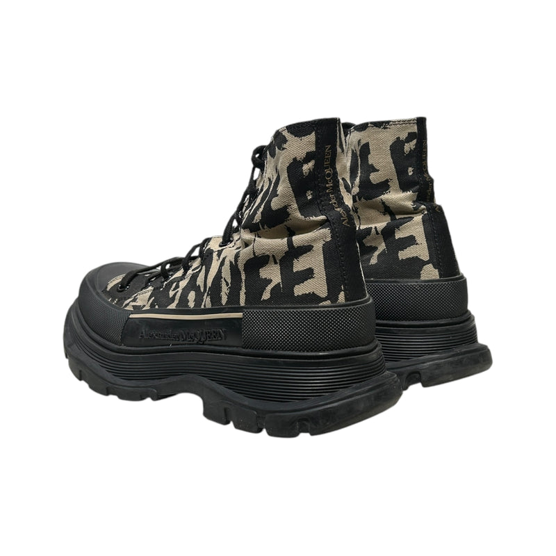 Alexander McQueen/Hi-Sneakers/EU 43/All Over Print/BLK Alexander McQueen/Hi-Sneakers/EU 43/All Over Print/BLK