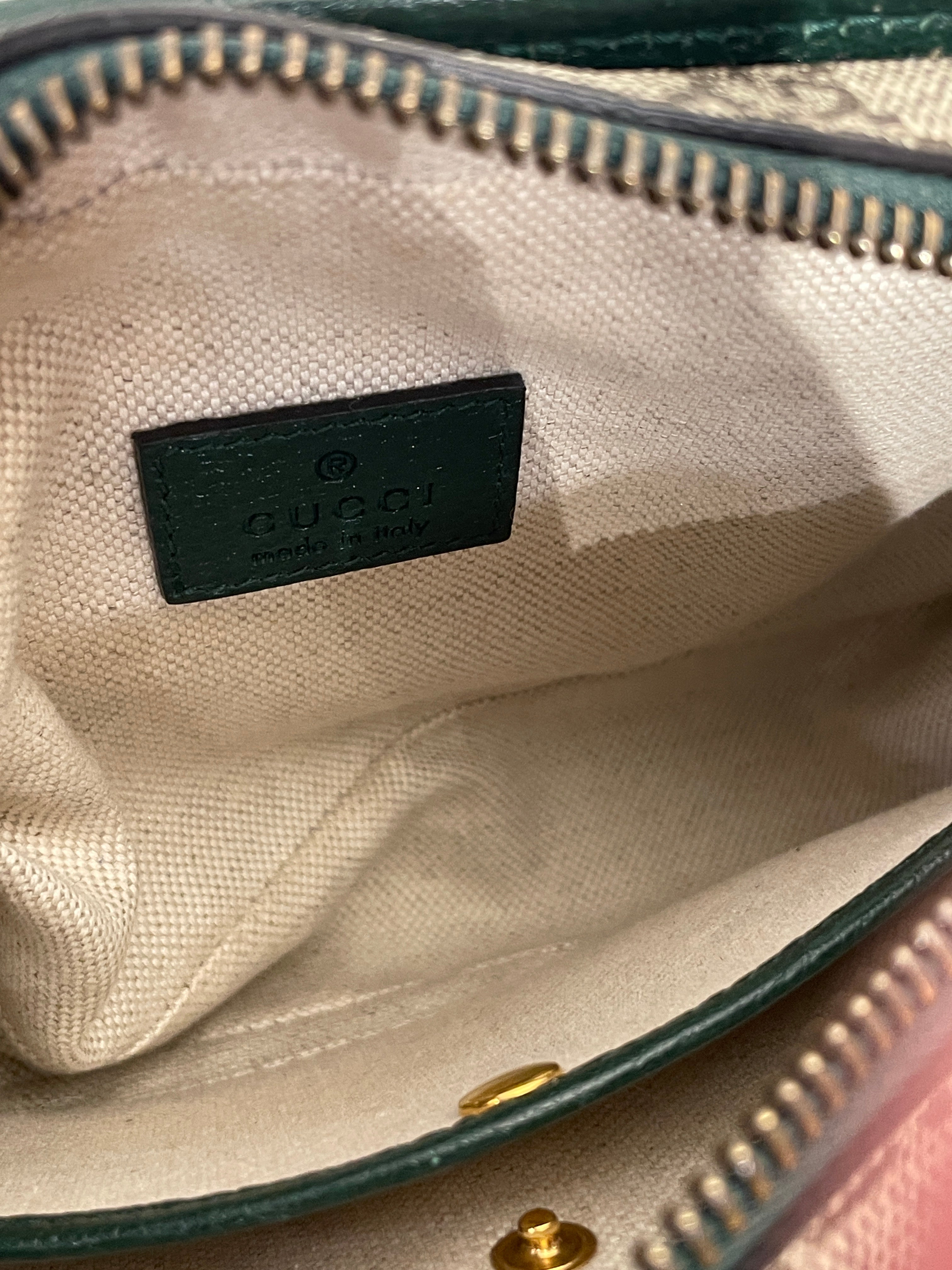 GUCCI/Cross Body Bag/Cotton/GRN/7519141147 view 6