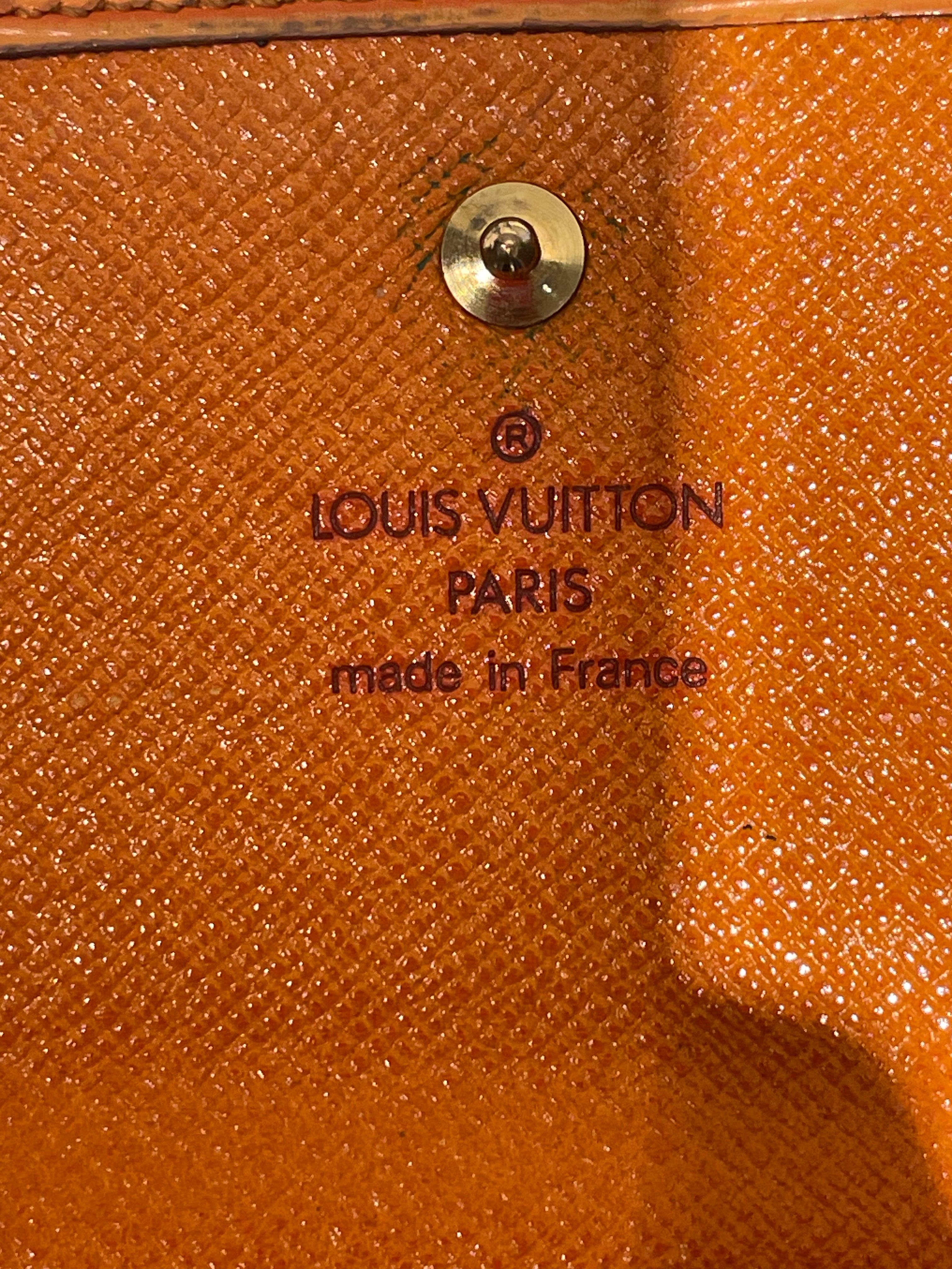 LOUIS VUITTON/Trifold Wallet/Leather/ORN/Portefeuille Elise Wallet view 5