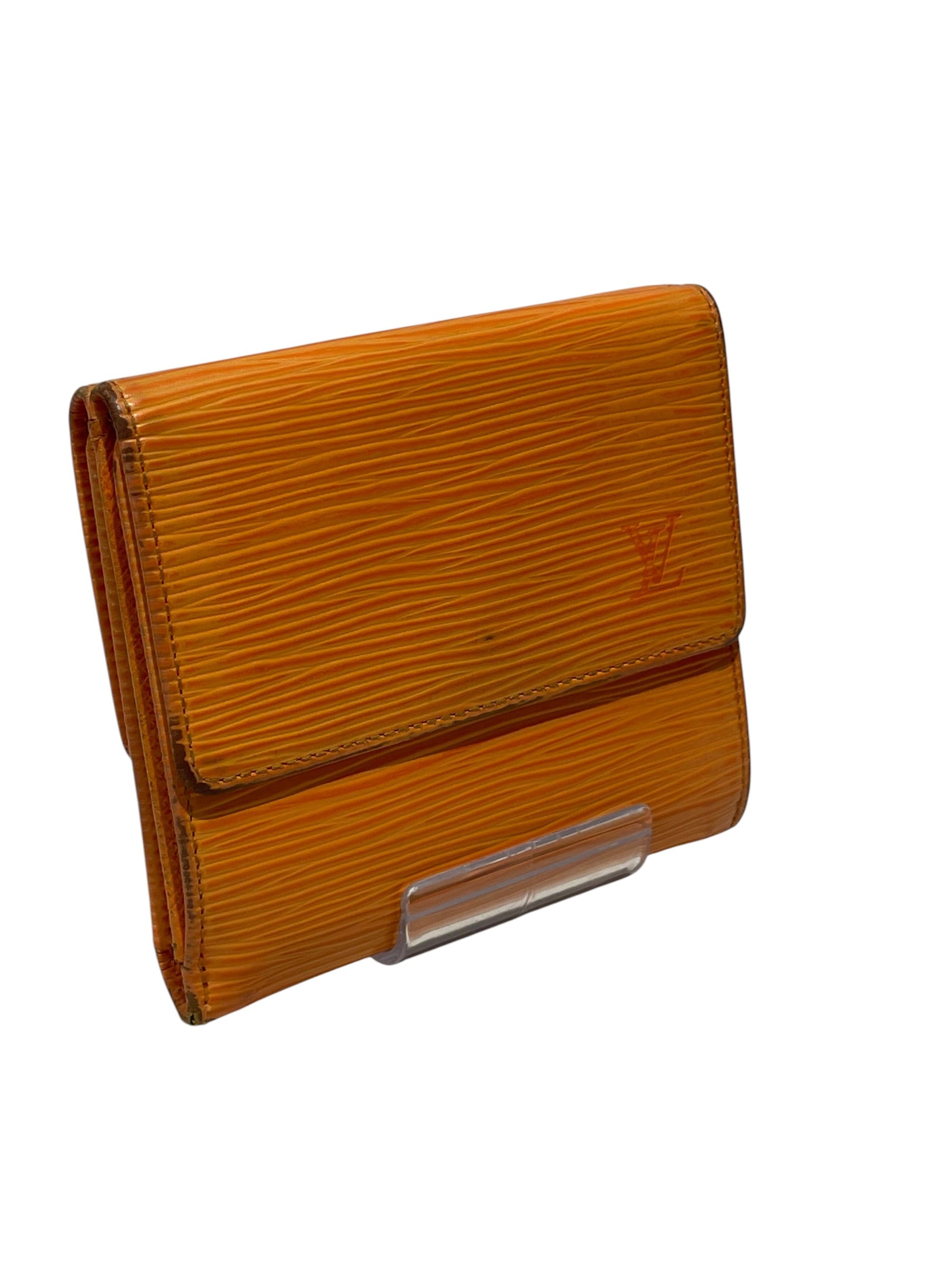 LOUIS VUITTON/Trifold Wallet/Leather/ORN/Portefeuille Elise Wallet view 1