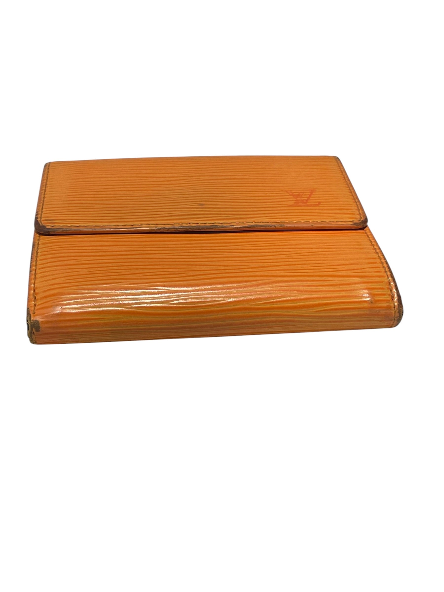 LOUIS VUITTON/Trifold Wallet/Leather/ORN/Portefeuille Elise Wallet view 3