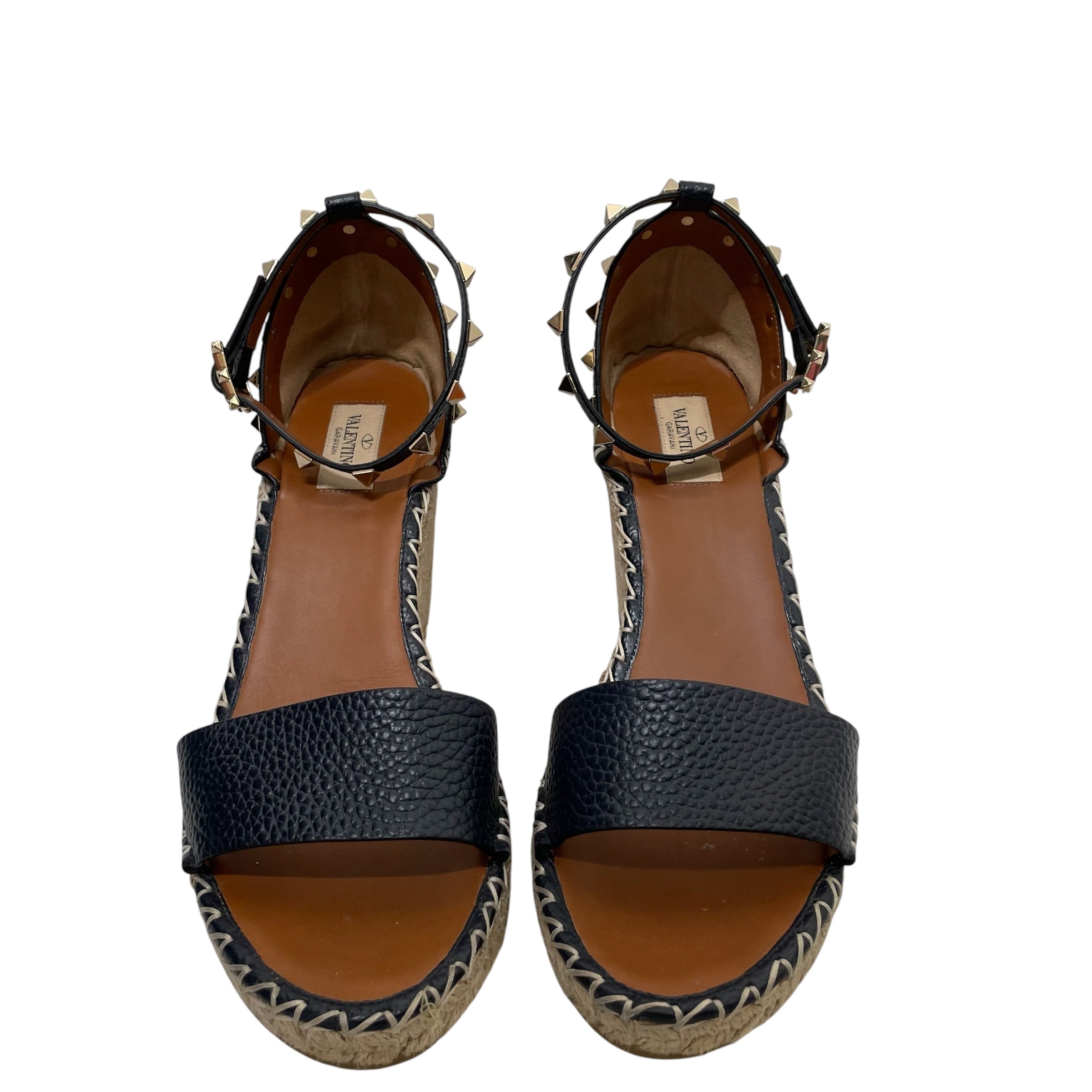 VALENTINO GARAVANI/Heels/EU 41/NVY/Rockstud Wedges view 3