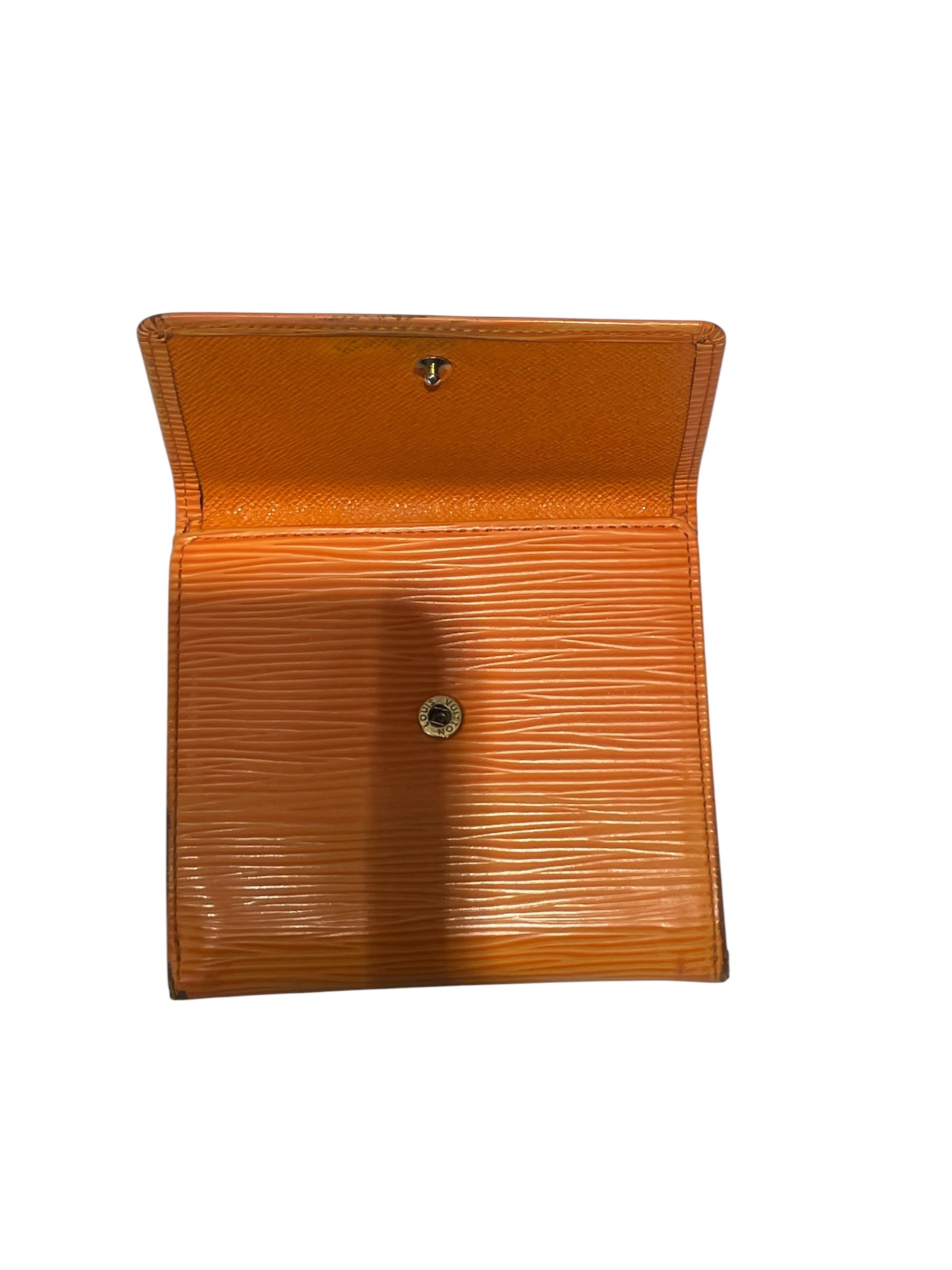 LOUIS VUITTON/Trifold Wallet/Leather/ORN/Portefeuille Elise Wallet view 4