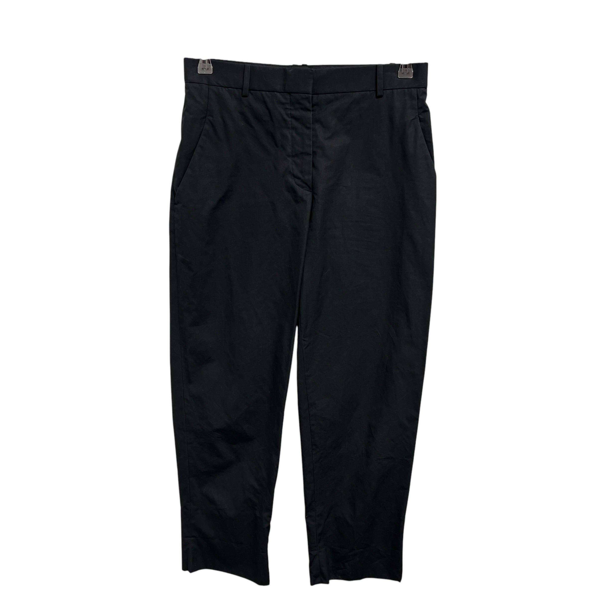 THE ROW/Straight Pants/4/Cotton/BLK/Dress Pants (11101077) view 1