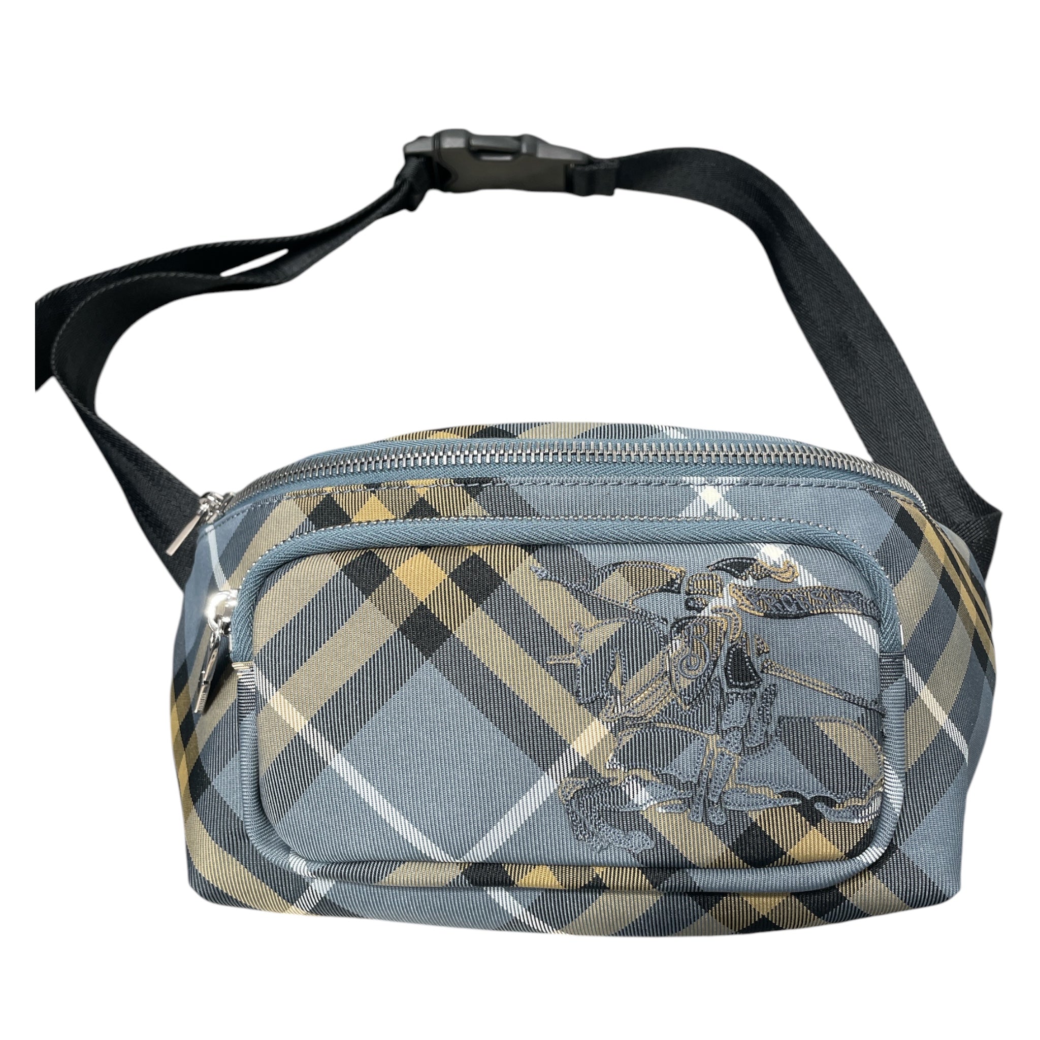 BURBERRY/Fanny Pack/Plaid/Cotton/IDG/ARCHIVIO CHECK FANNY view 1