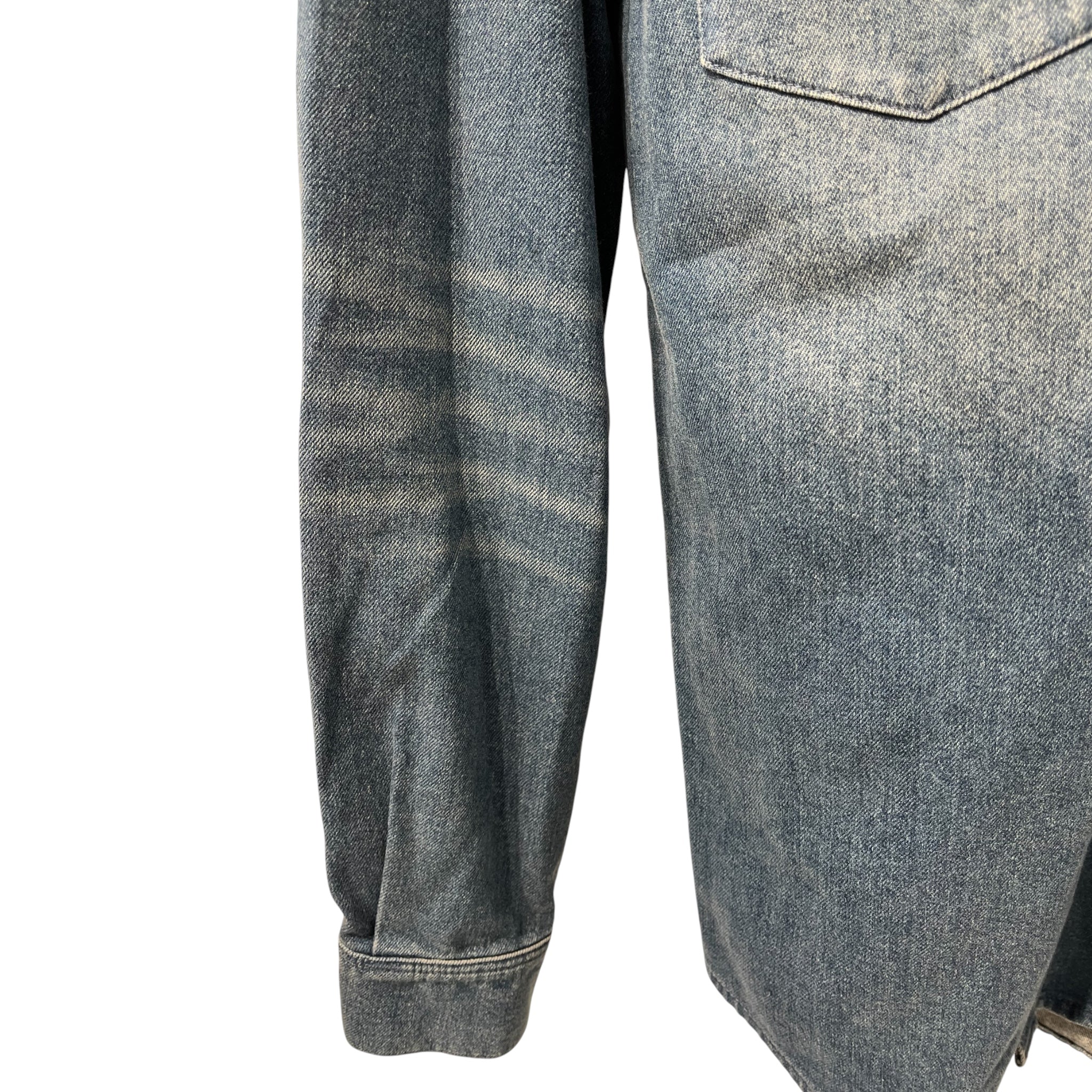 GIVENCHY/LS Shirt/S/Cotton/BLU/TISCI ERA RED STAR DENIM SHIRT view 5
