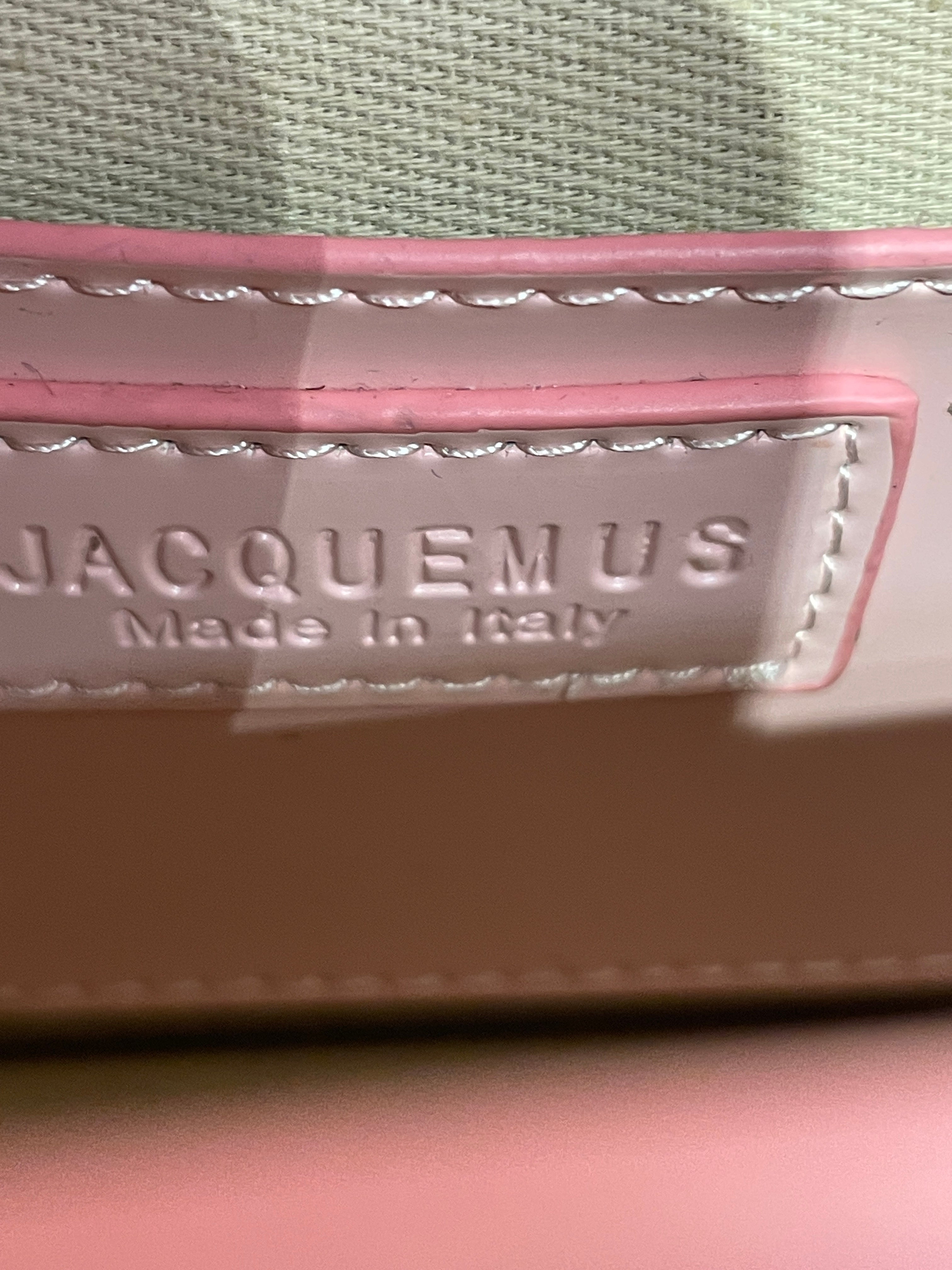 JACQUEMUS/Cross Body Bag/Acrylic/PNK/BAMBINO TOTE view 5