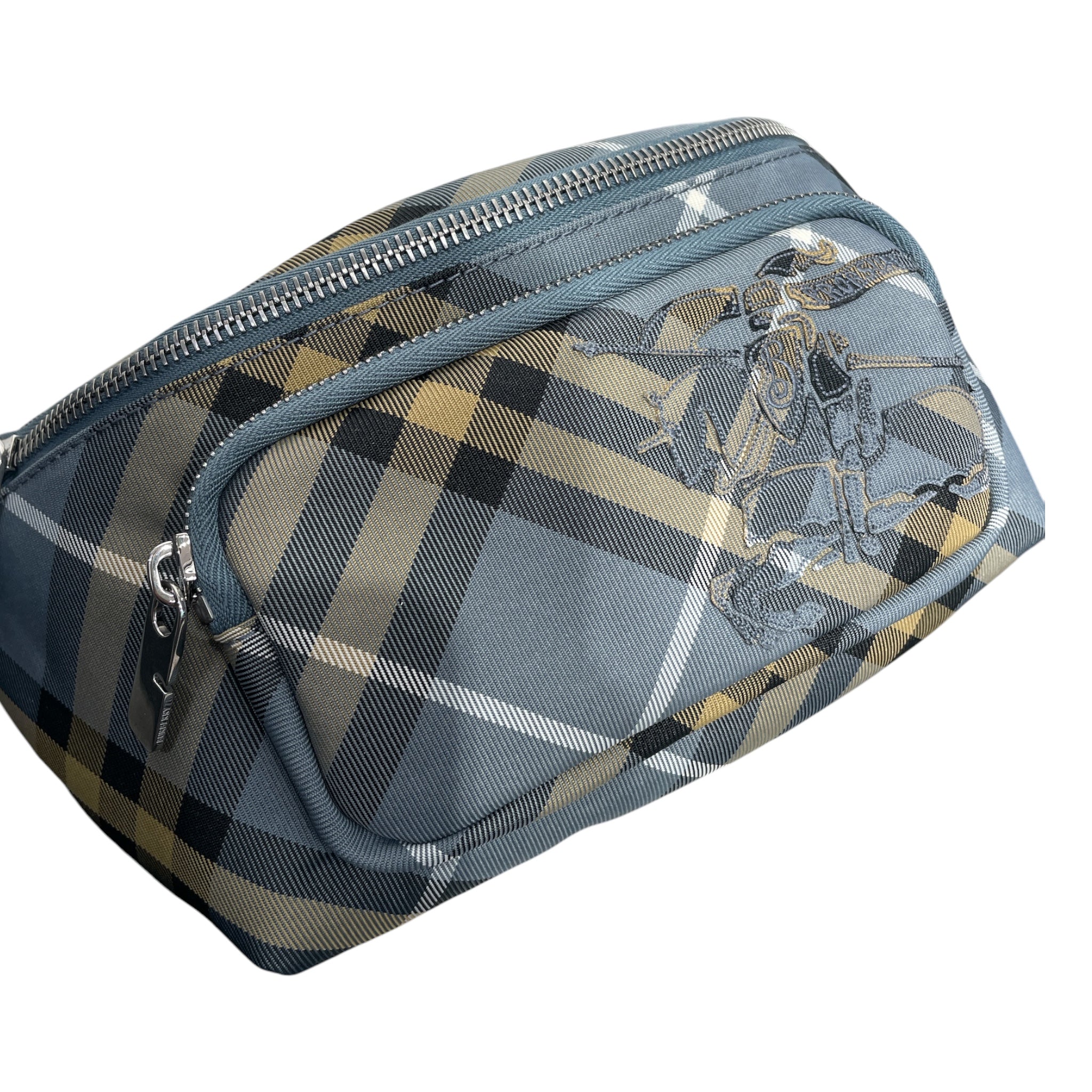 BURBERRY/Fanny Pack/Plaid/Cotton/IDG/ARCHIVIO CHECK FANNY view 5