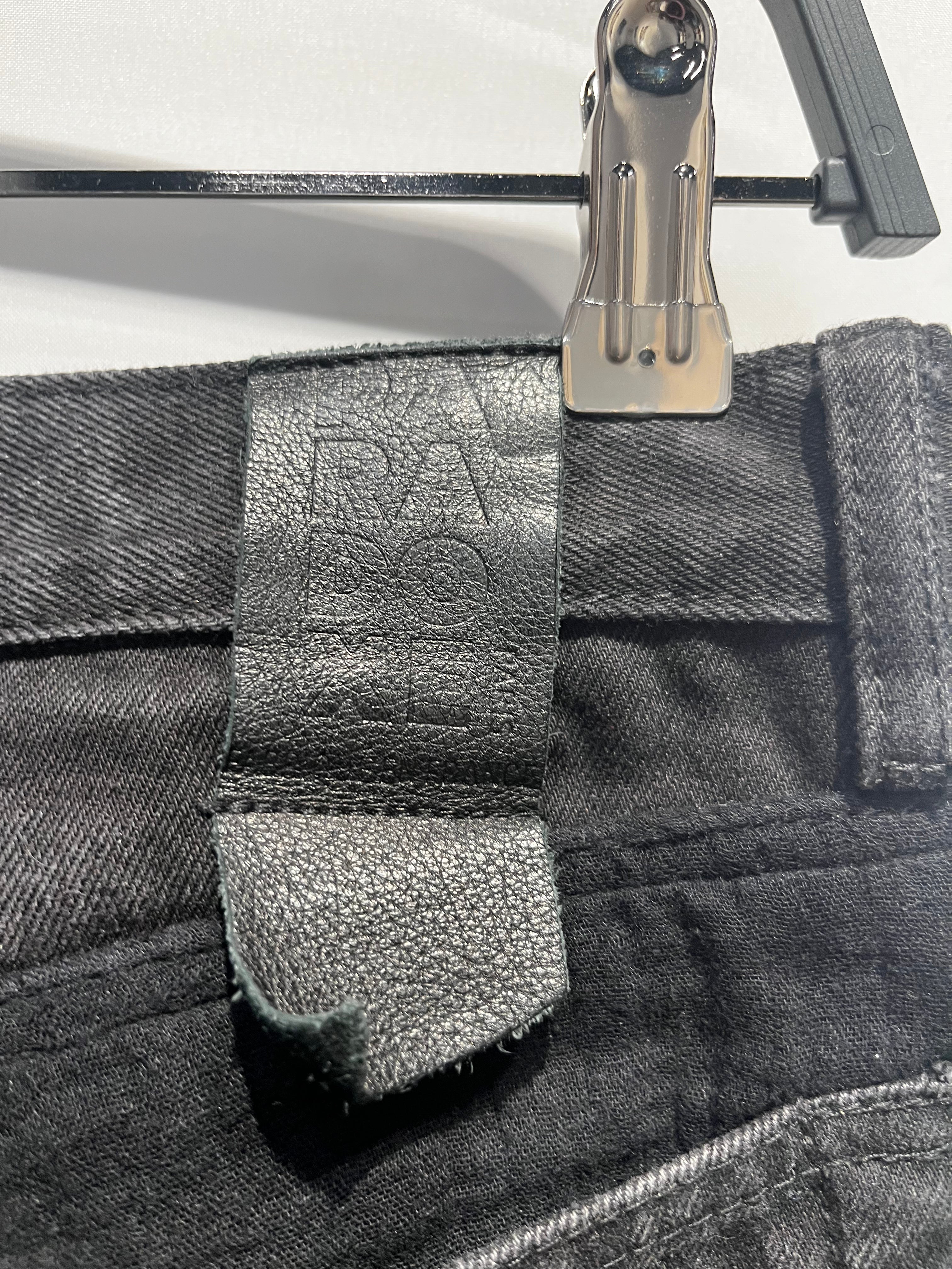 PARADOXE PARIS/Pants/38/Cotton/BLK/Distressed/REAPER JEANS DISTRESSED LINEN view 3