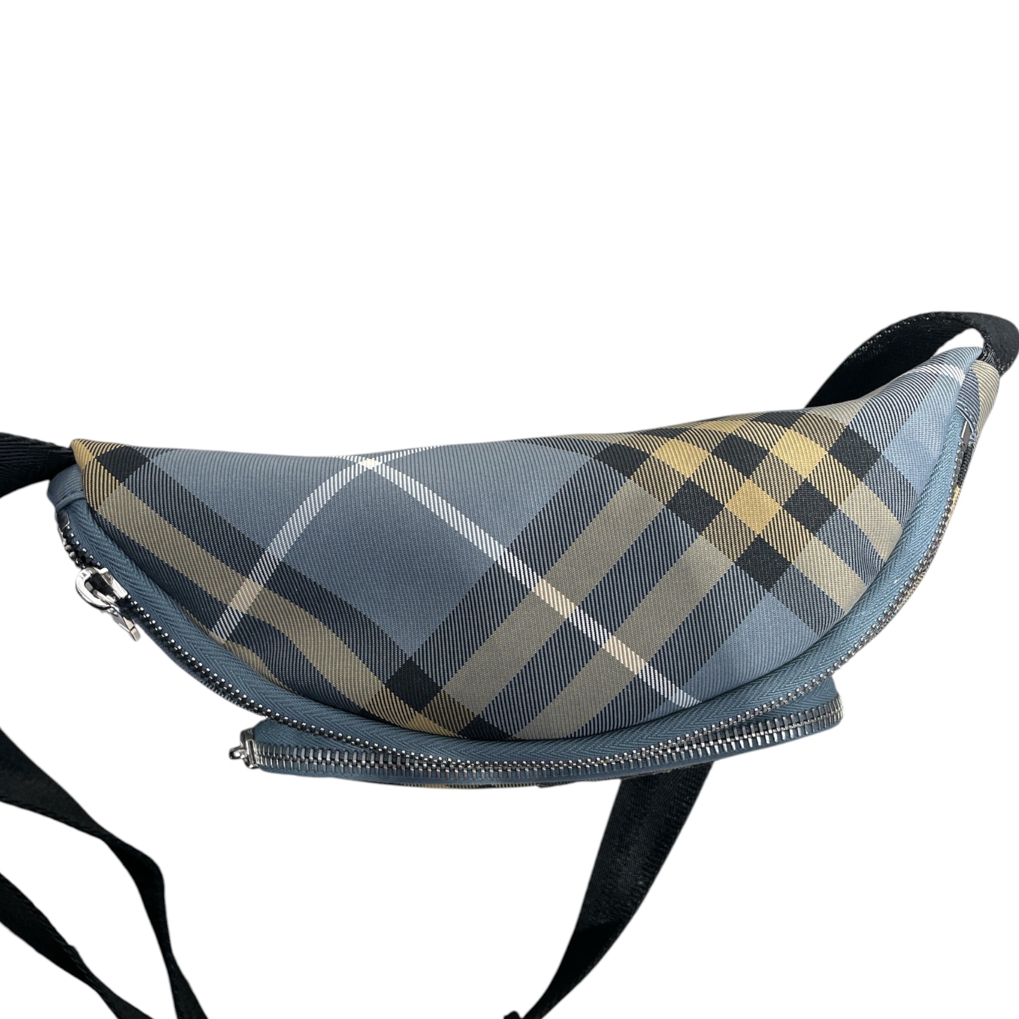 BURBERRY/Fanny Pack/Plaid/Cotton/IDG/ARCHIVIO CHECK FANNY view 3
