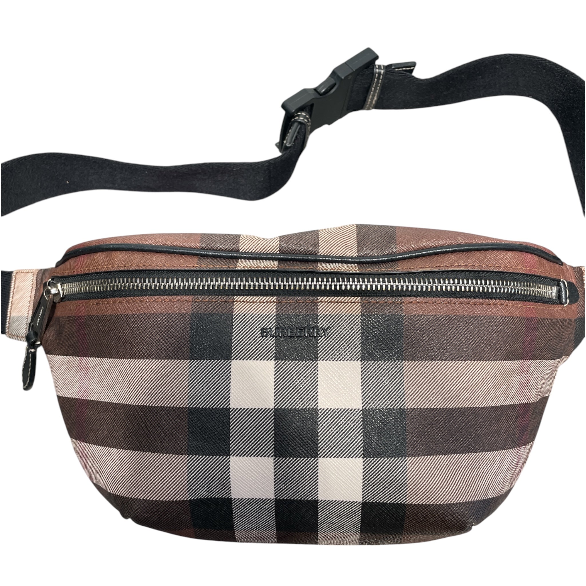 BURBERRY/Fanny Pack/All Over Print/Leather/BRW/CASON BELT BAG view 1
