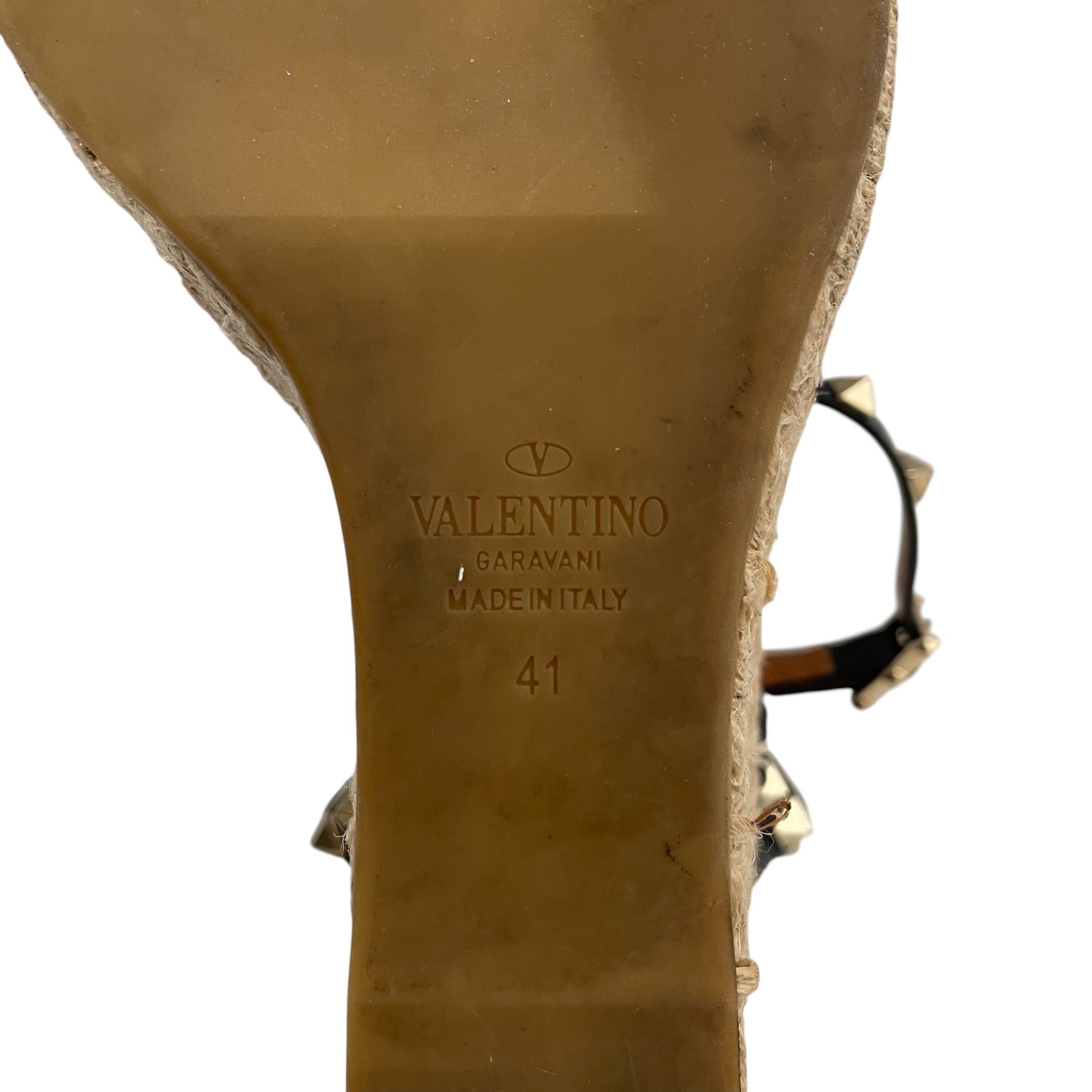 VALENTINO GARAVANI/Heels/EU 41/NVY/Rockstud Wedges view 6