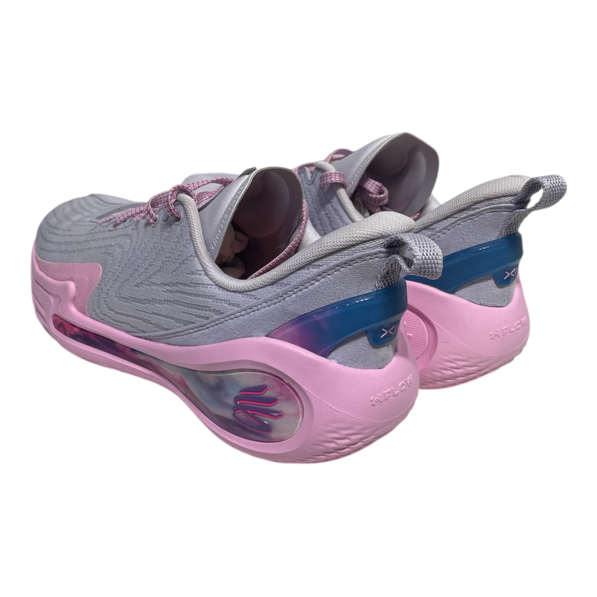 UNDER ARMOUR/Low-Sneakers/US 9.5/Stripe/Polyester/PPL/ view 2
