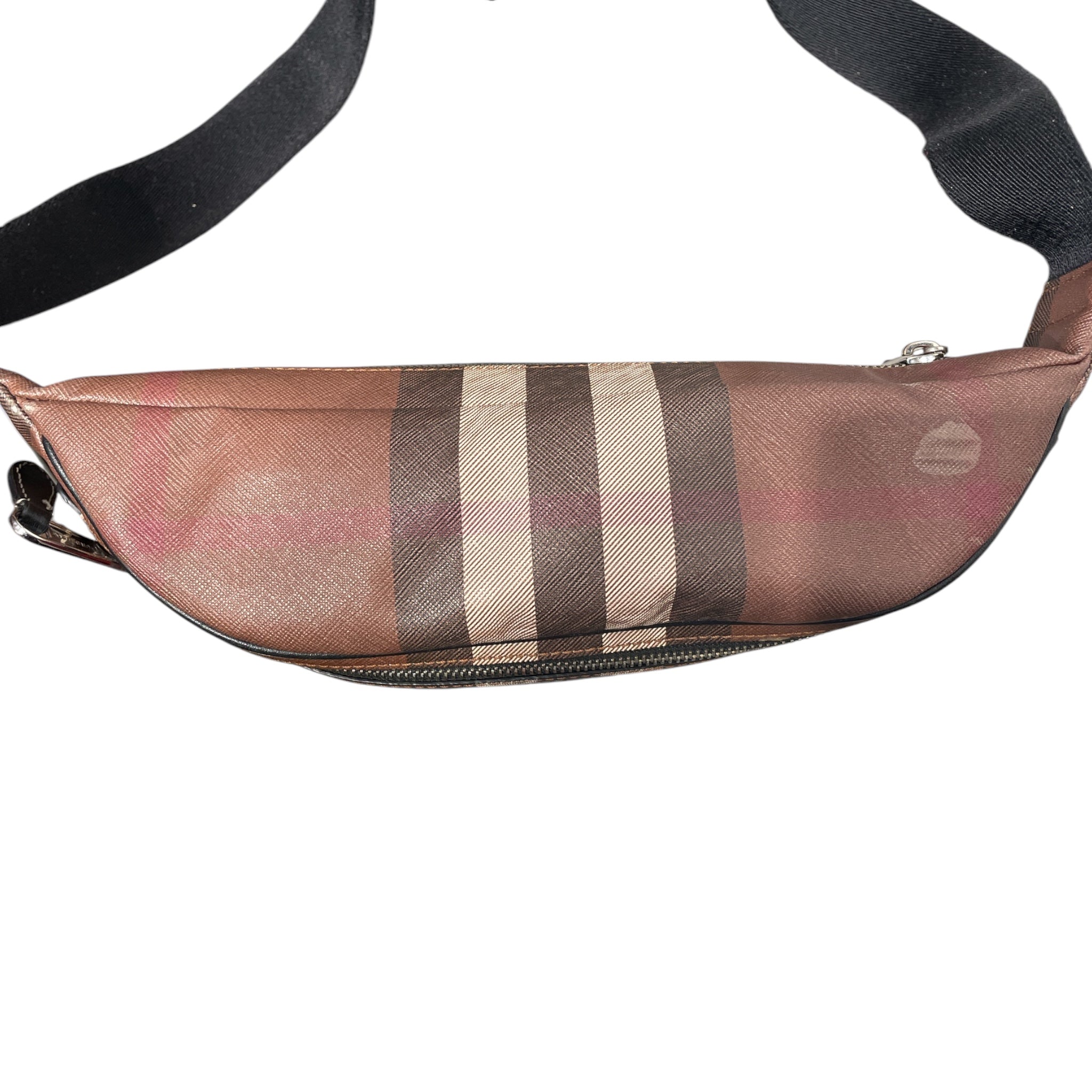 BURBERRY/Fanny Pack/All Over Print/Leather/BRW/CASON BELT BAG view 3