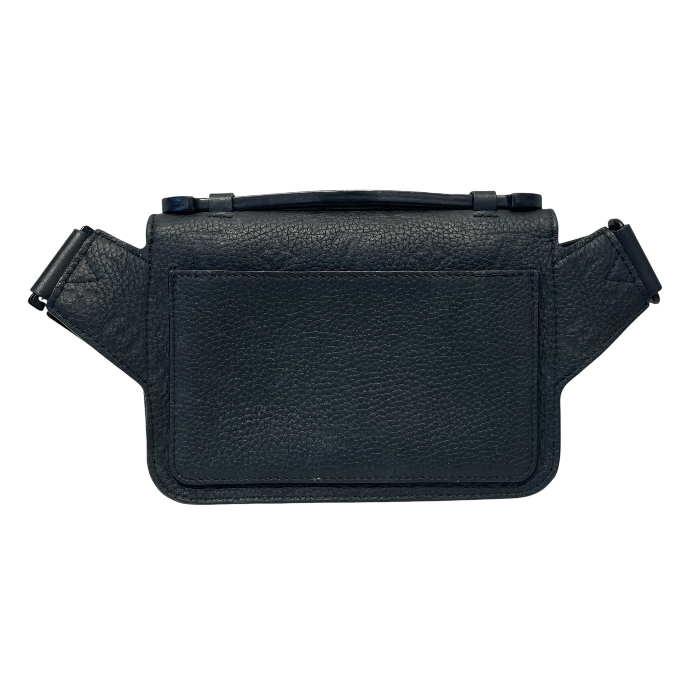 LOUIS VUITTON/Cross Body Bag/Monogram/Leather/BLK/TAURILLON LOCK SLING BAG view 2