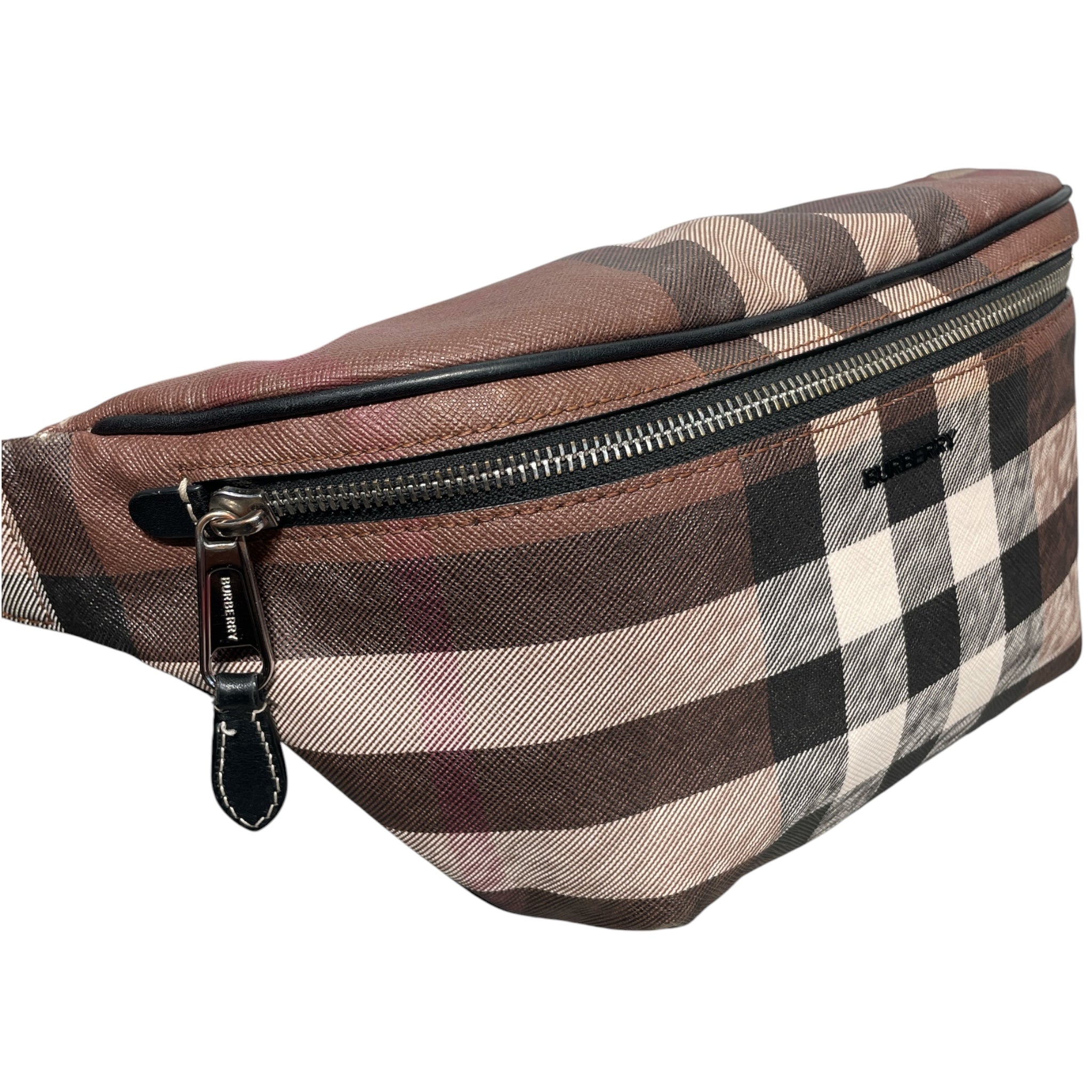 BURBERRY/Fanny Pack/All Over Print/Leather/BRW/CASON BELT BAG view 6
