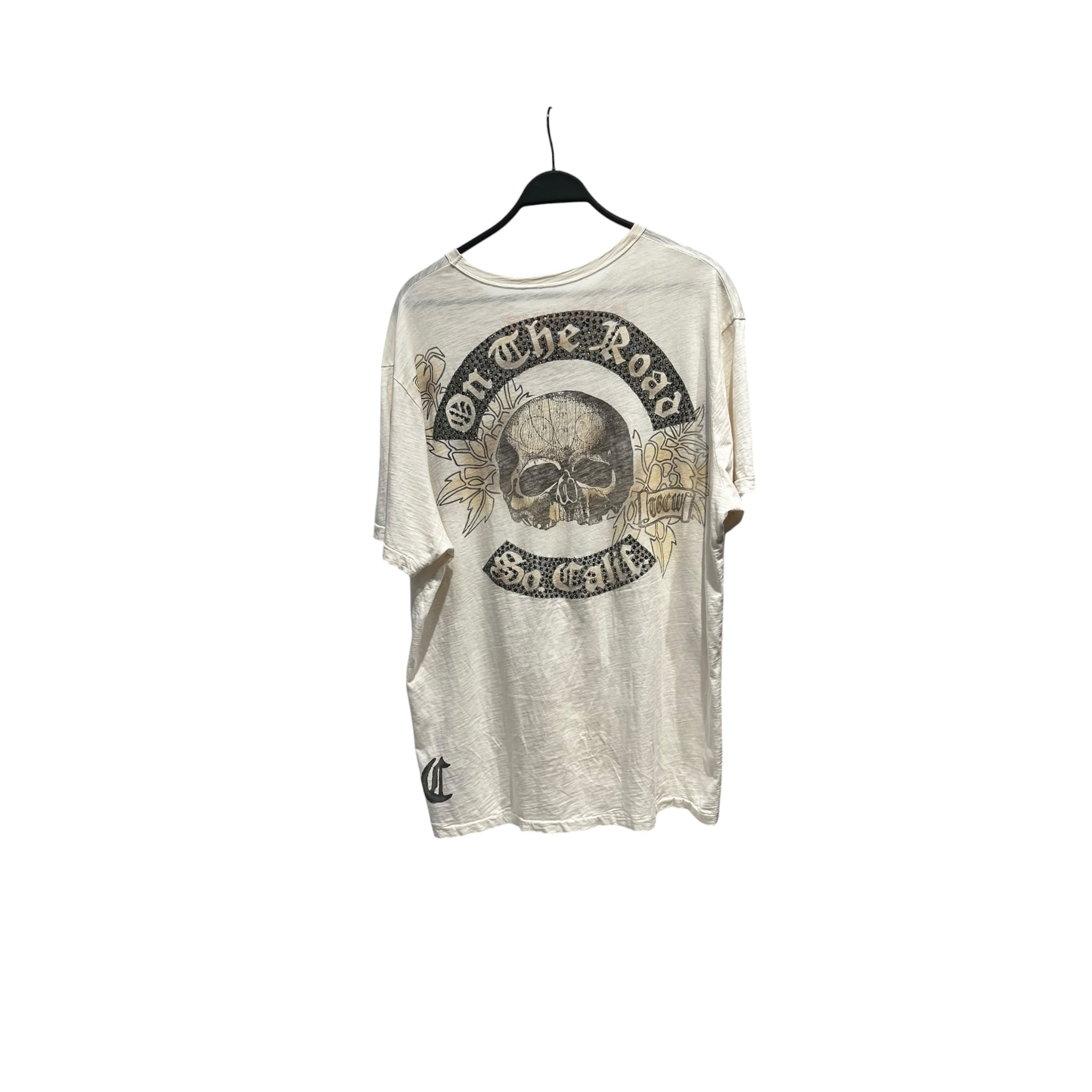 CHINA WALL/LS T-Shirt/Cotton/GRY/Graphic/RHINESTONES - THE GREAT CHINA view 2