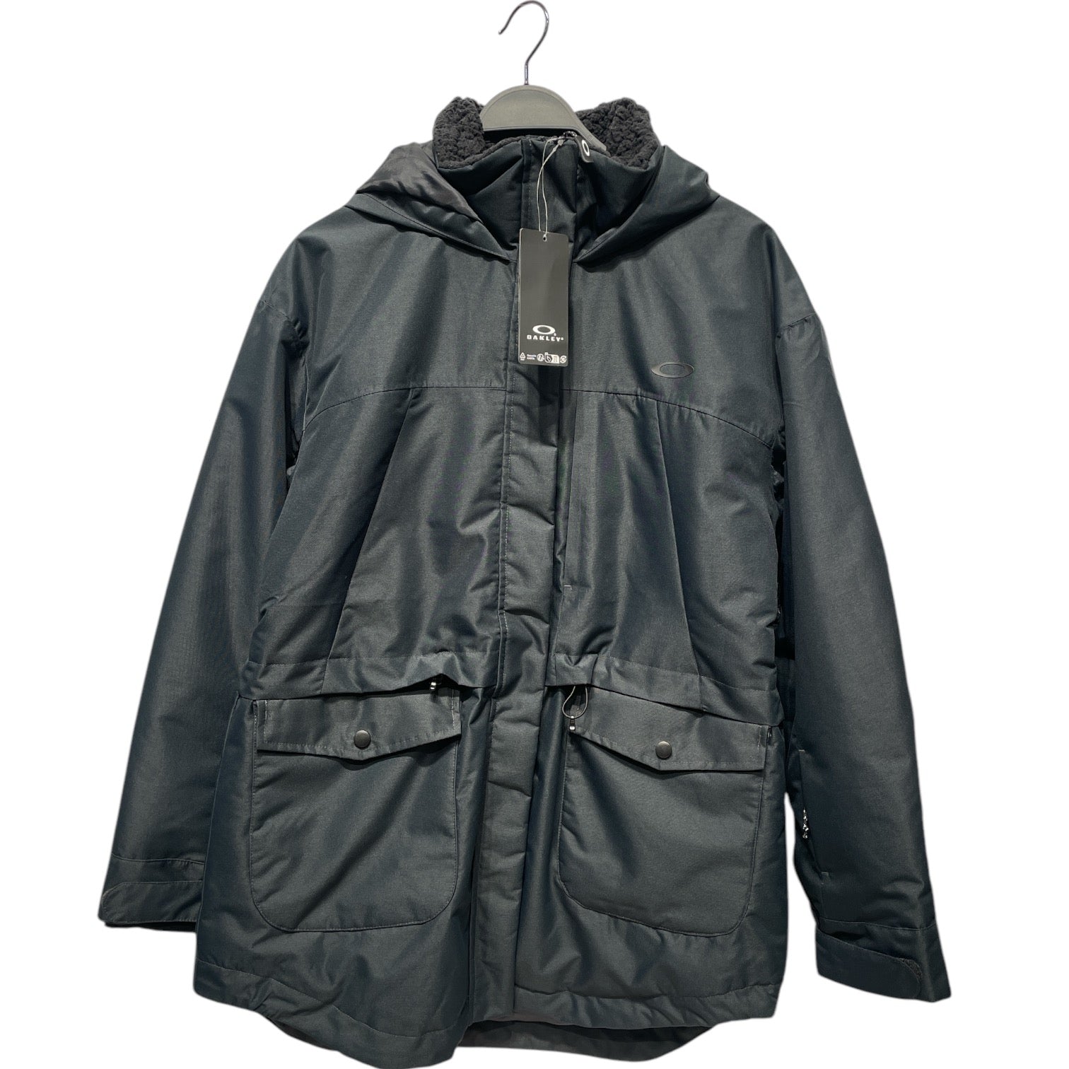 OAKLEY/Windbreaker/S/Polyester/BLK/HOLLY ANORAK view 1
