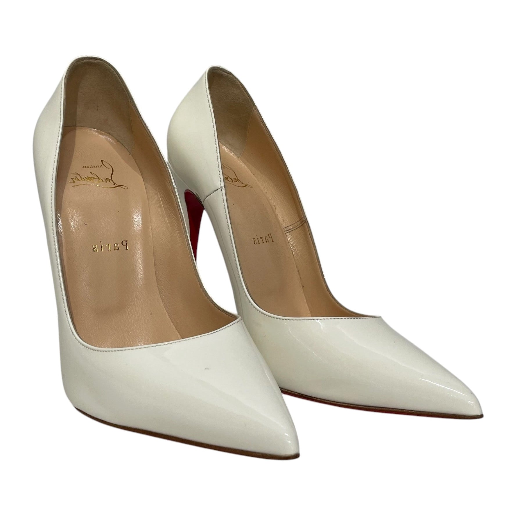 Christian Louboutin/Heels/EU 39.5/WHT/SO KATE 120 view 1