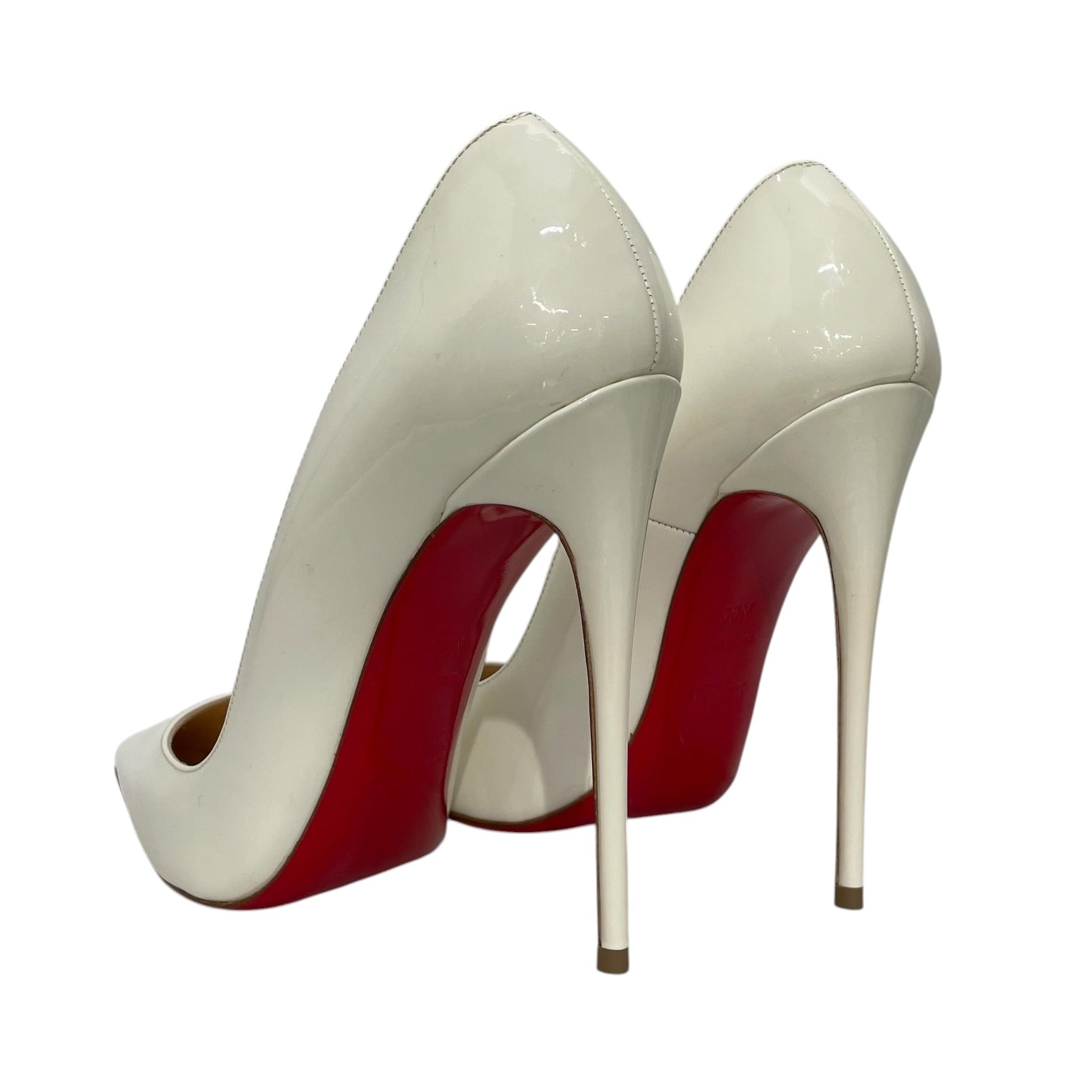 Christian Louboutin/Heels/EU 39.5/WHT/SO KATE 120 view 2
