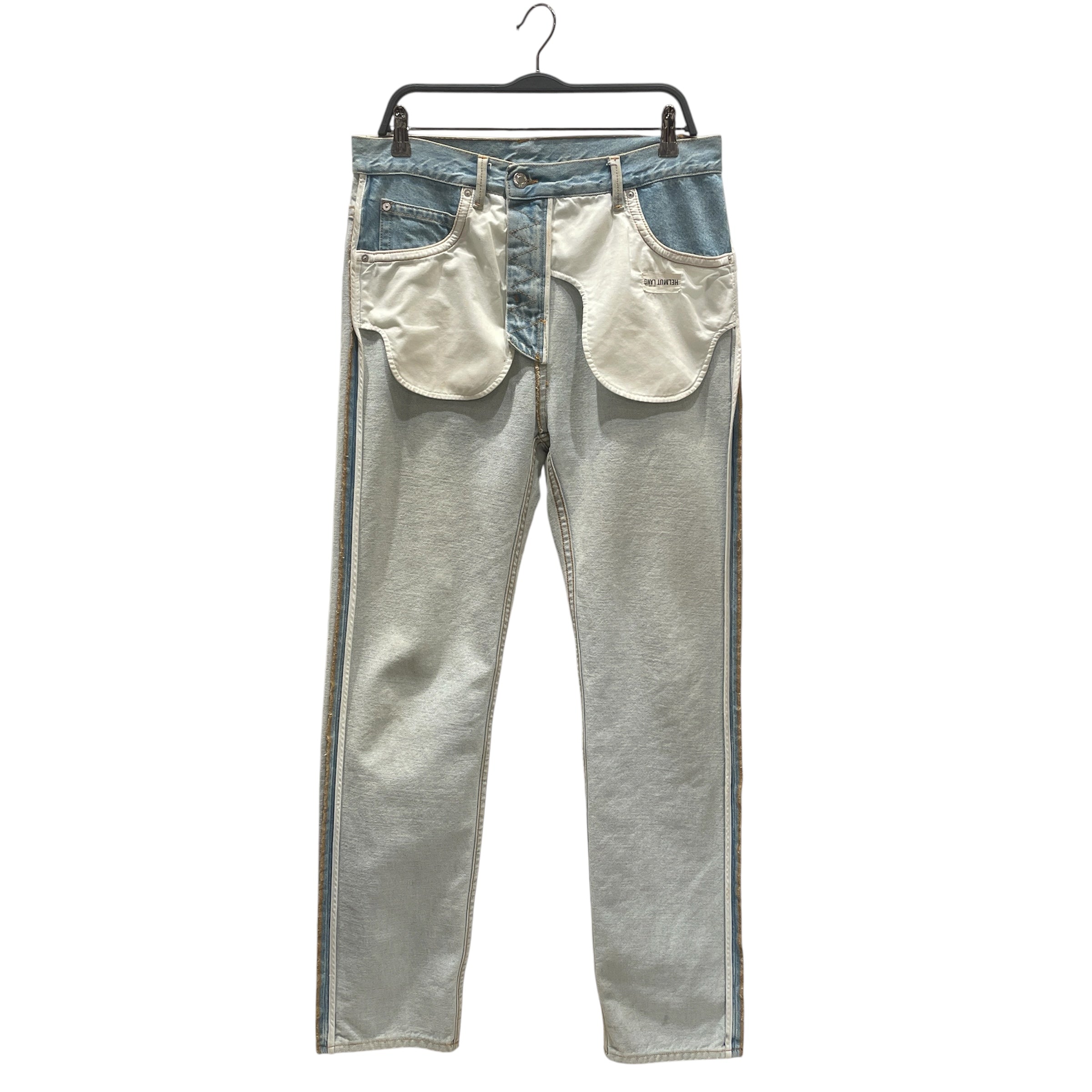 Helmut Lang/Straight Pants/27/Denim/BLU/Reverse denim view 1