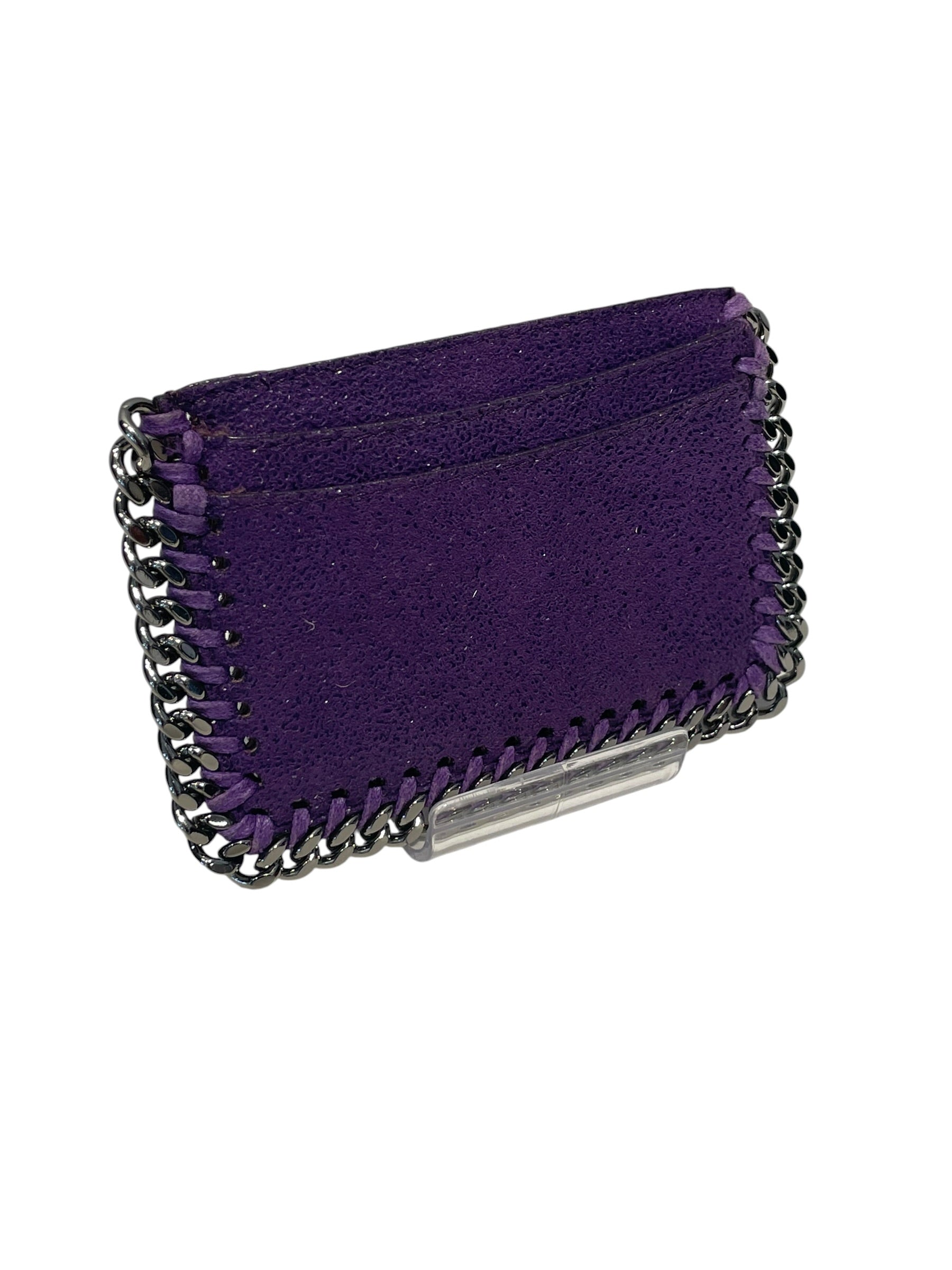 STELLAMcCARTNEY/Wallet/Suede/PPL/Falabelle Shaggy Deer view 2