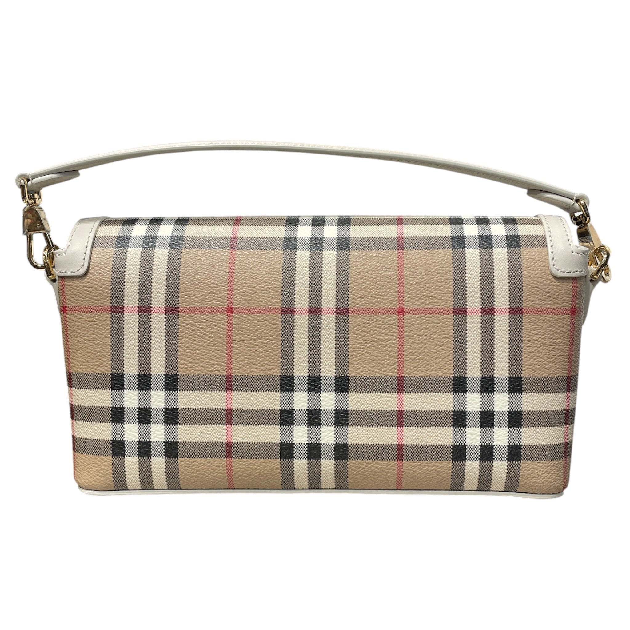 BURBERRY/Hand Bag/Plaid/Leather/CML/NOTE HANDBAG view 2