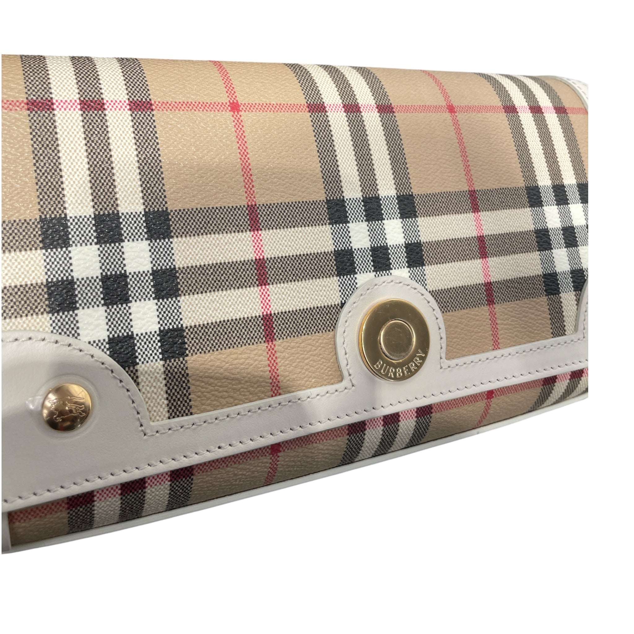 BURBERRY/Hand Bag/Plaid/Leather/CML/NOTE HANDBAG view 6
