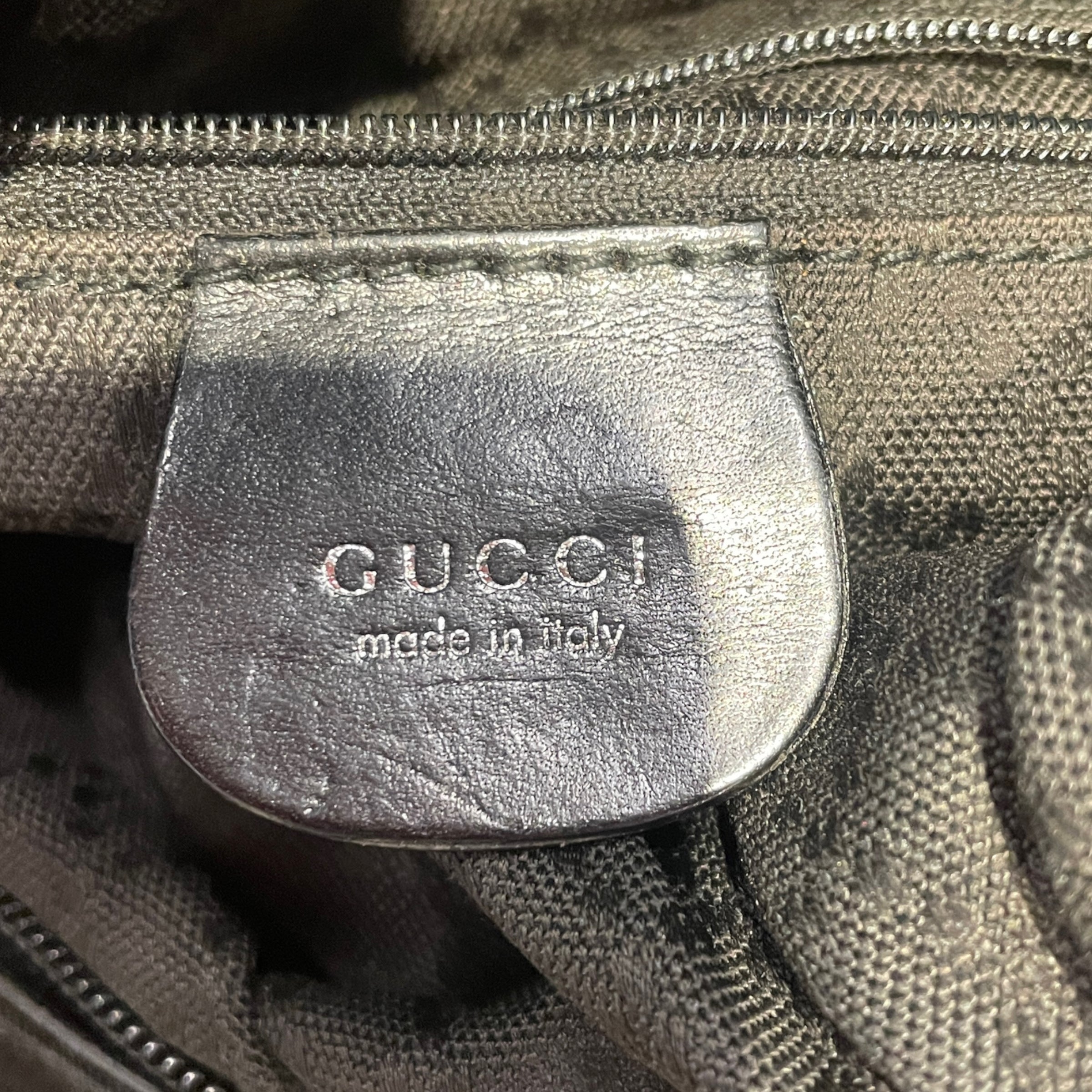 GUCCI/Hand Bag/Nylon/BLK/hobo view 6
