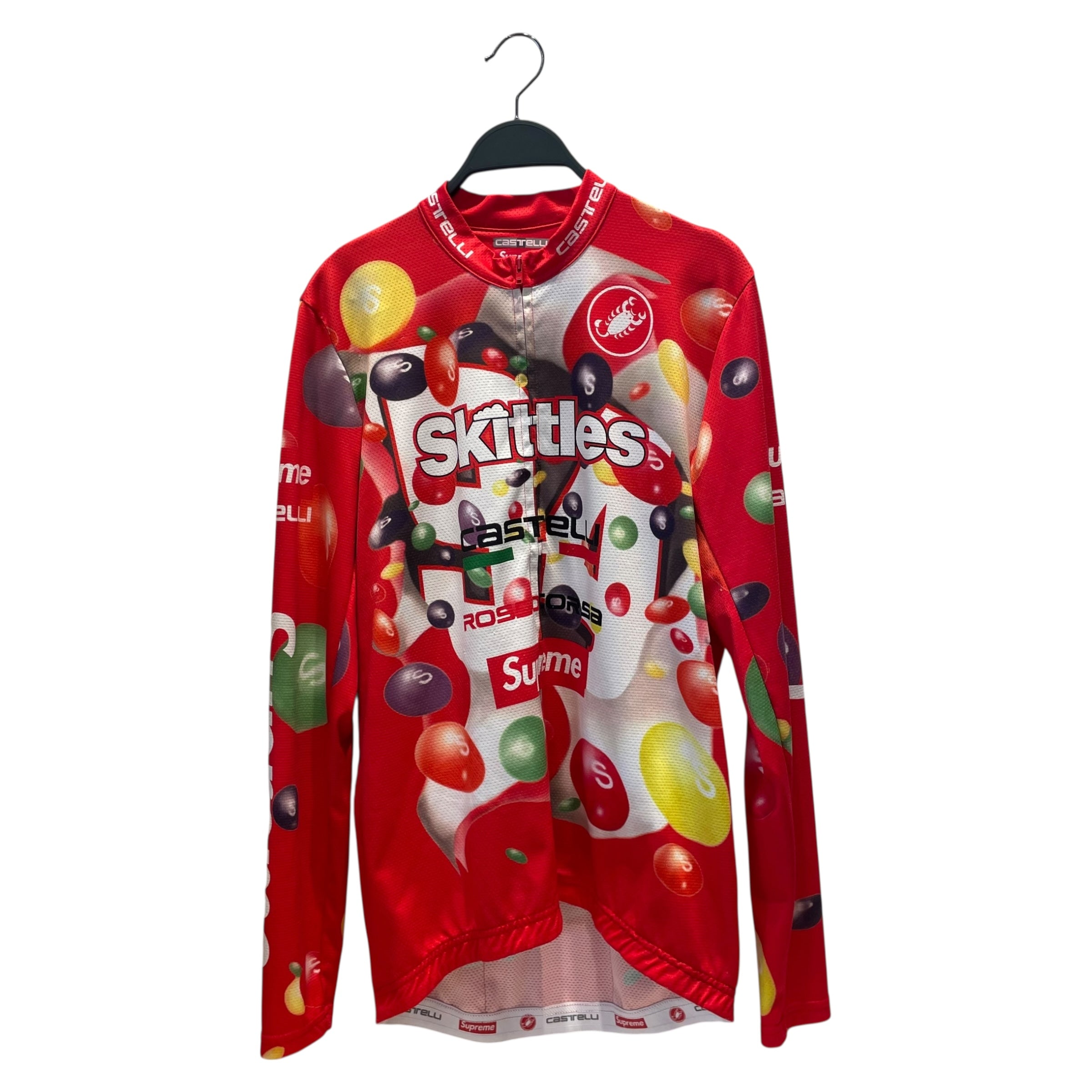Supreme/LS T-Shirt/L/Polyester/RED/Jersey view 1
