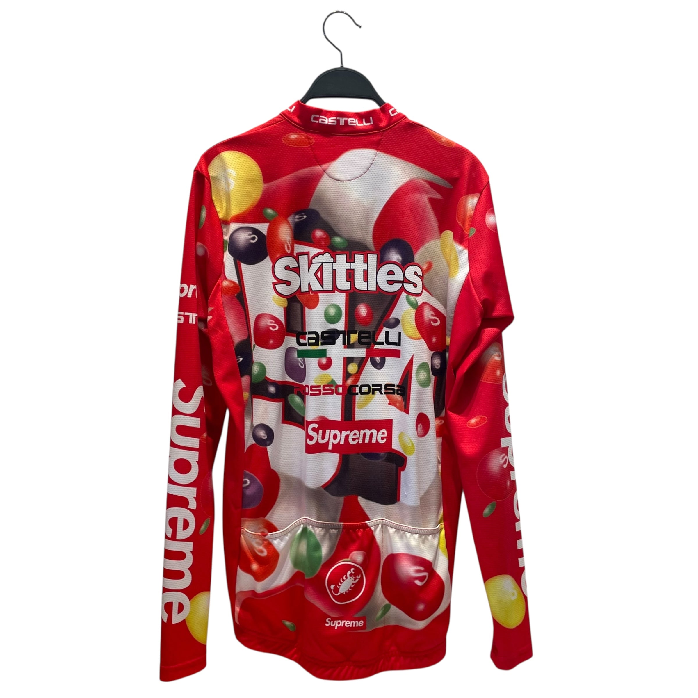 Supreme/LS T-Shirt/L/Polyester/RED/Jersey view 2