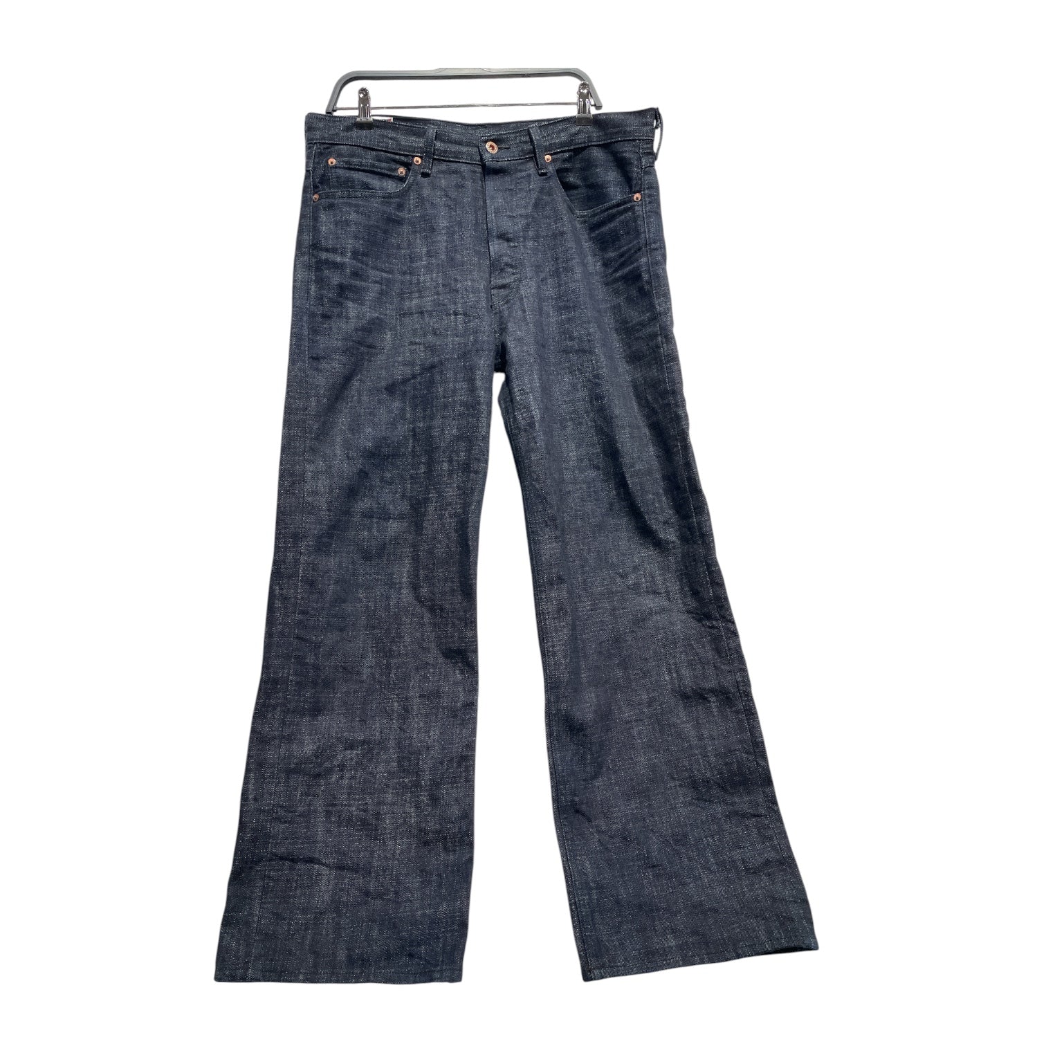 Yuramane/Pants/34/Denim/IDG/Button Fly/p001 selvedge denim view 1