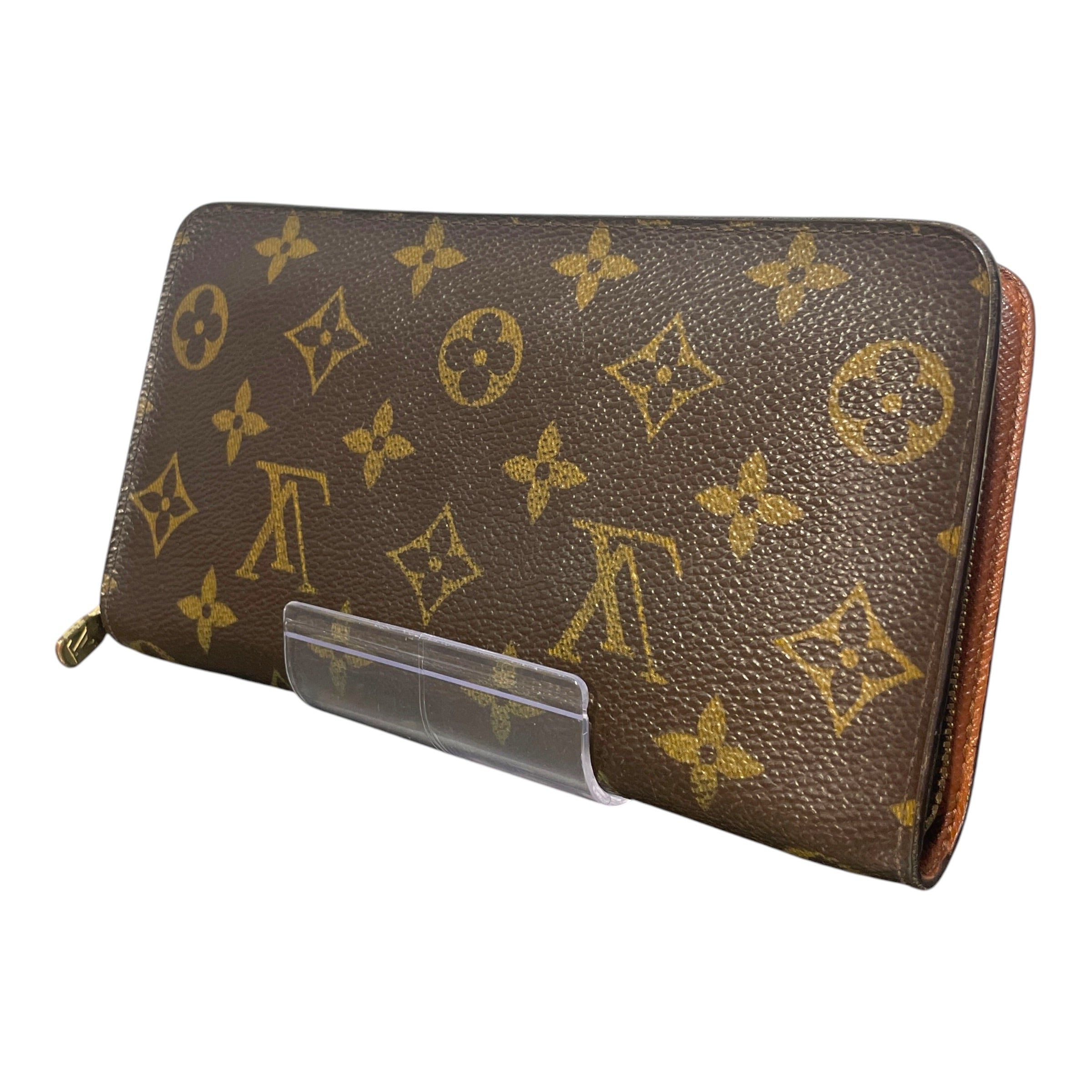 LOUIS VUITTON/Wallet/Monogram/Leather/BRW/Monogram Long Wallet view 2