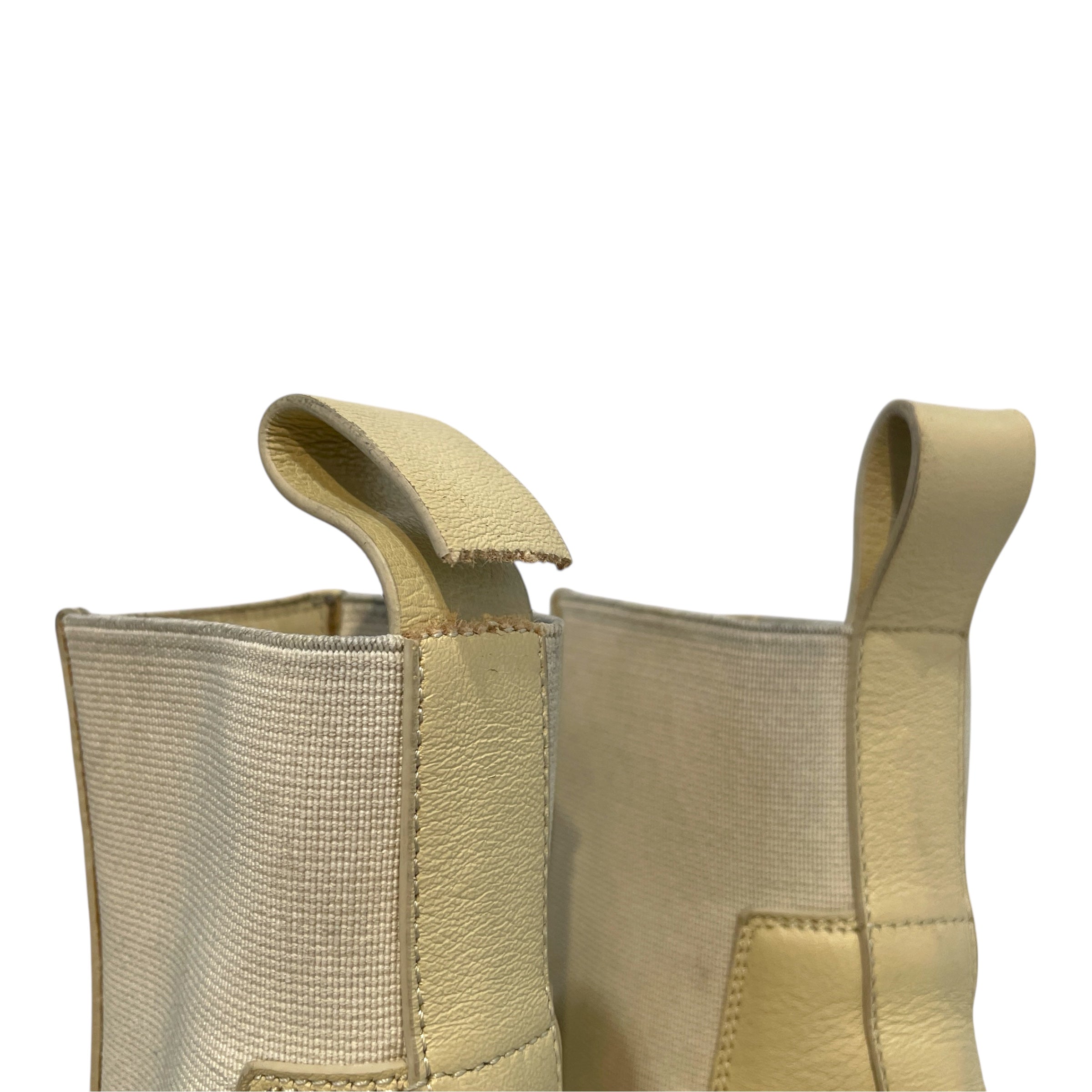 Rick Owens/Shoes/EU 38/Leather/CRM/Kiss Heels view 4