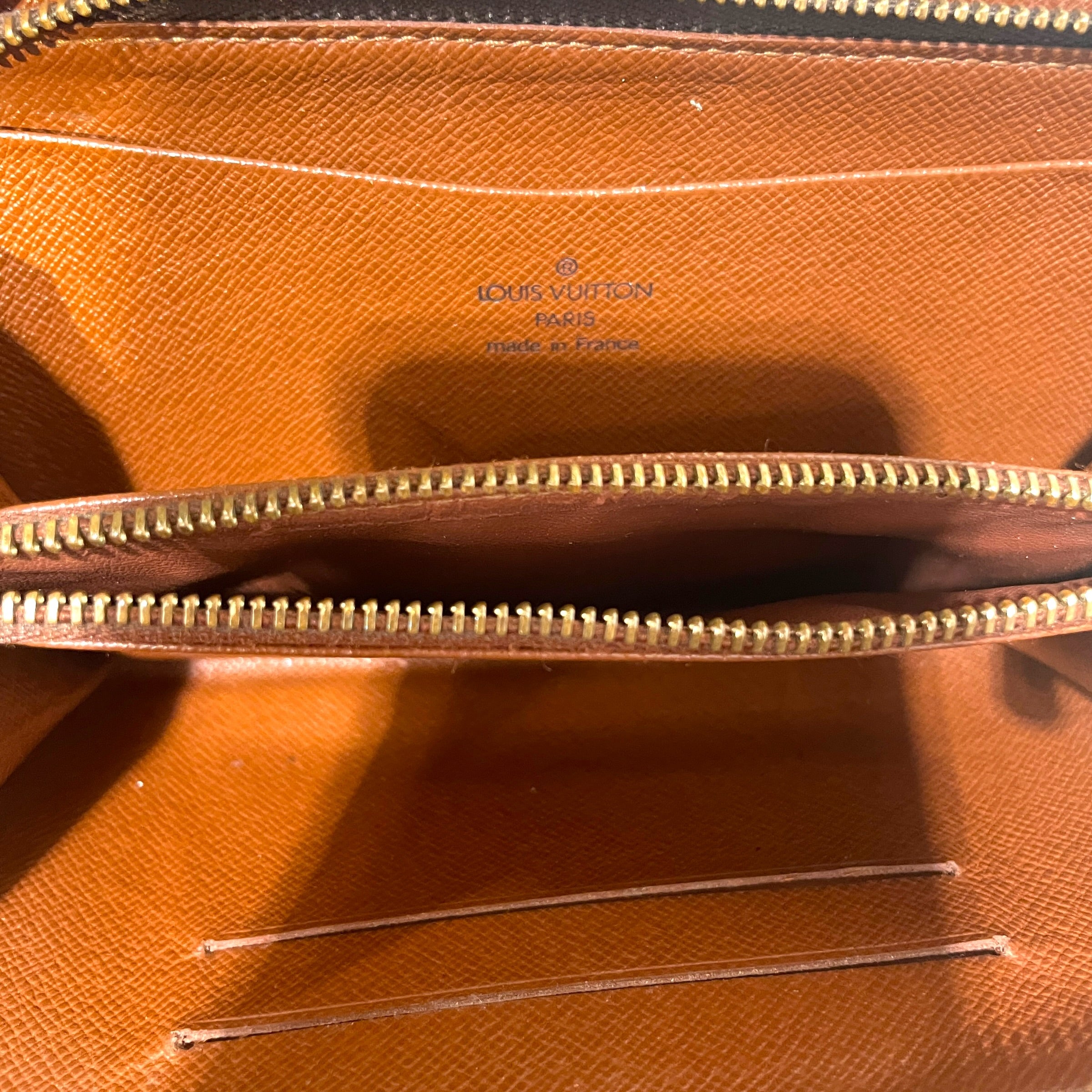 LOUIS VUITTON/Wallet/Monogram/Leather/BRW/Monogram Long Wallet view 3