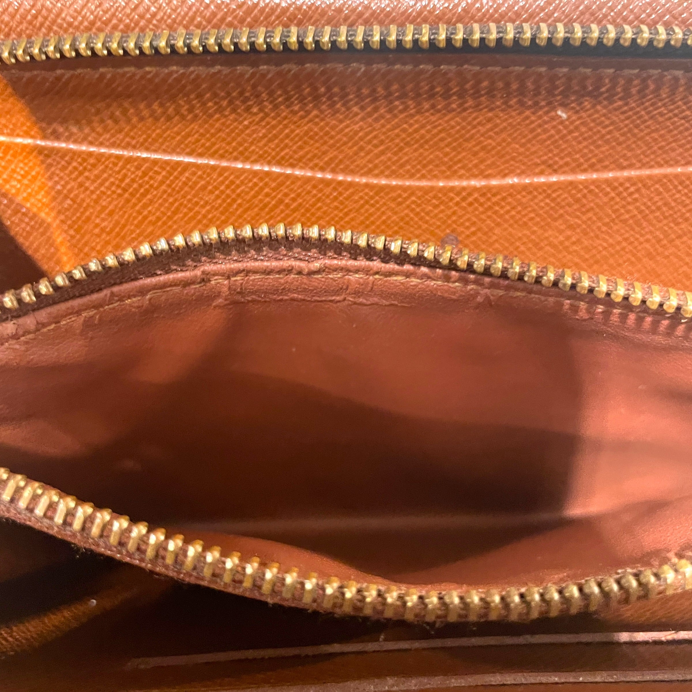 LOUIS VUITTON/Wallet/Monogram/Leather/BRW/Monogram Long Wallet view 4