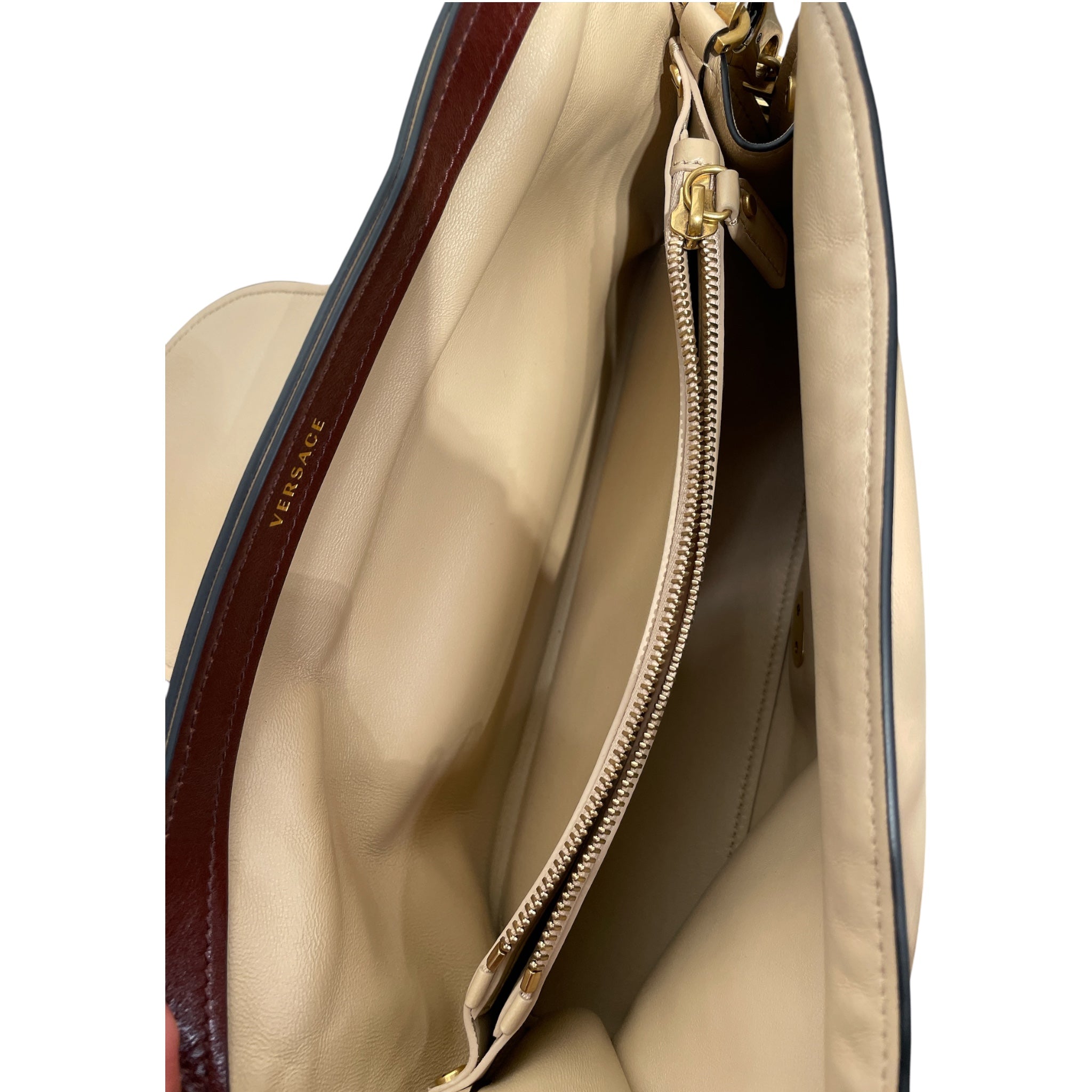 VERSACE/Hand Bag/Leather/BEG/Vivian Clutch view 4