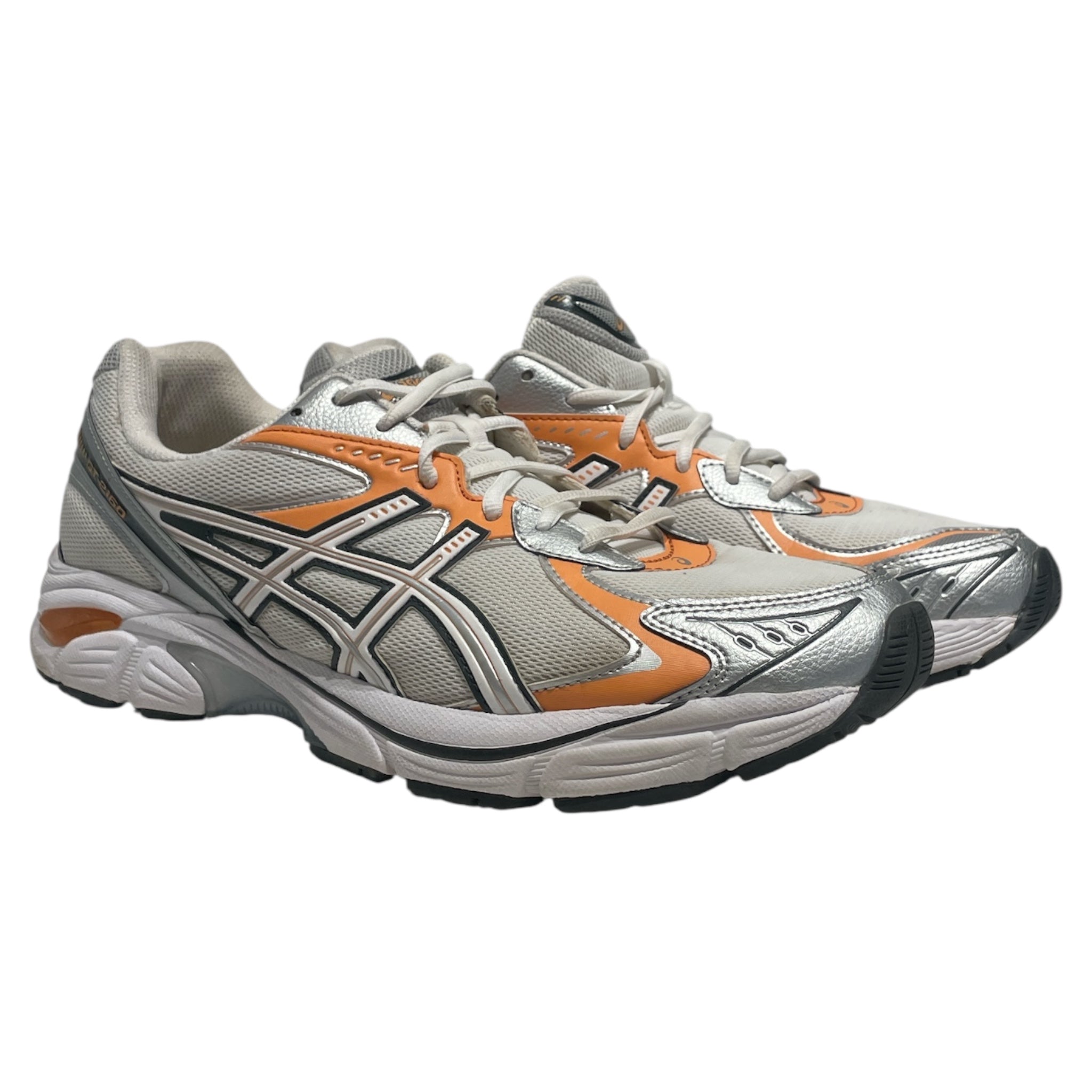 ASICS/Low-Sneakers/US 12/Stripe/WHT/ORANGE DETAILS view 1