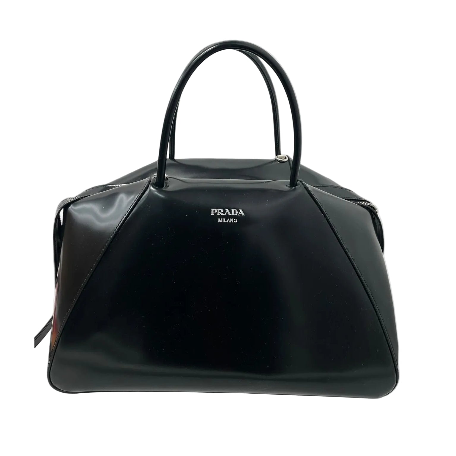 PRADA/Bag/Leather/BLK/SOFT CALF SUPERNOVA MEDIUM view 1