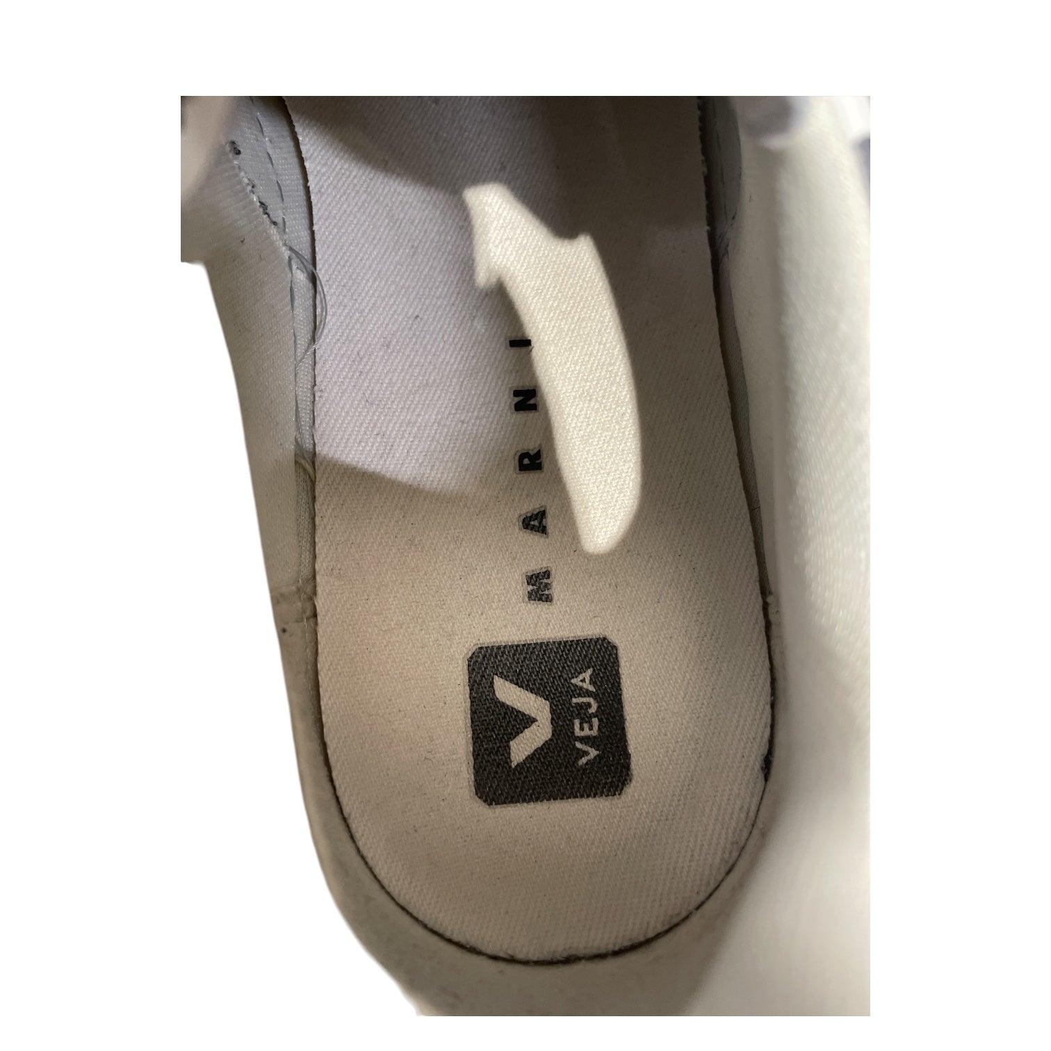 VEJA/Low-Sneakers/US 9.5/All Over Print/Leather/BLK/MARNI COLLAB MARKER view 3
