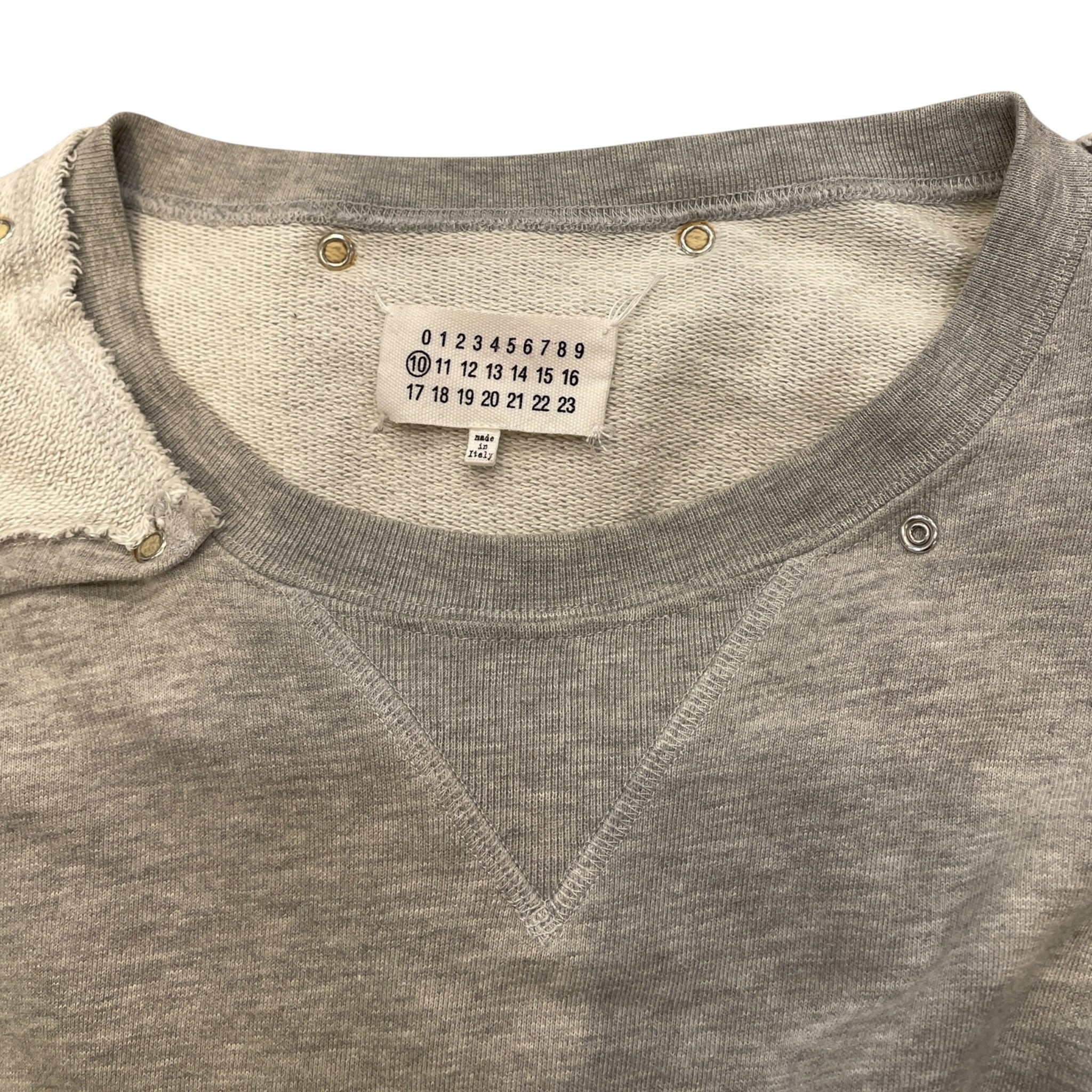 Maison Margiela/Hoodie/54/Cotton/GRY/ view 3