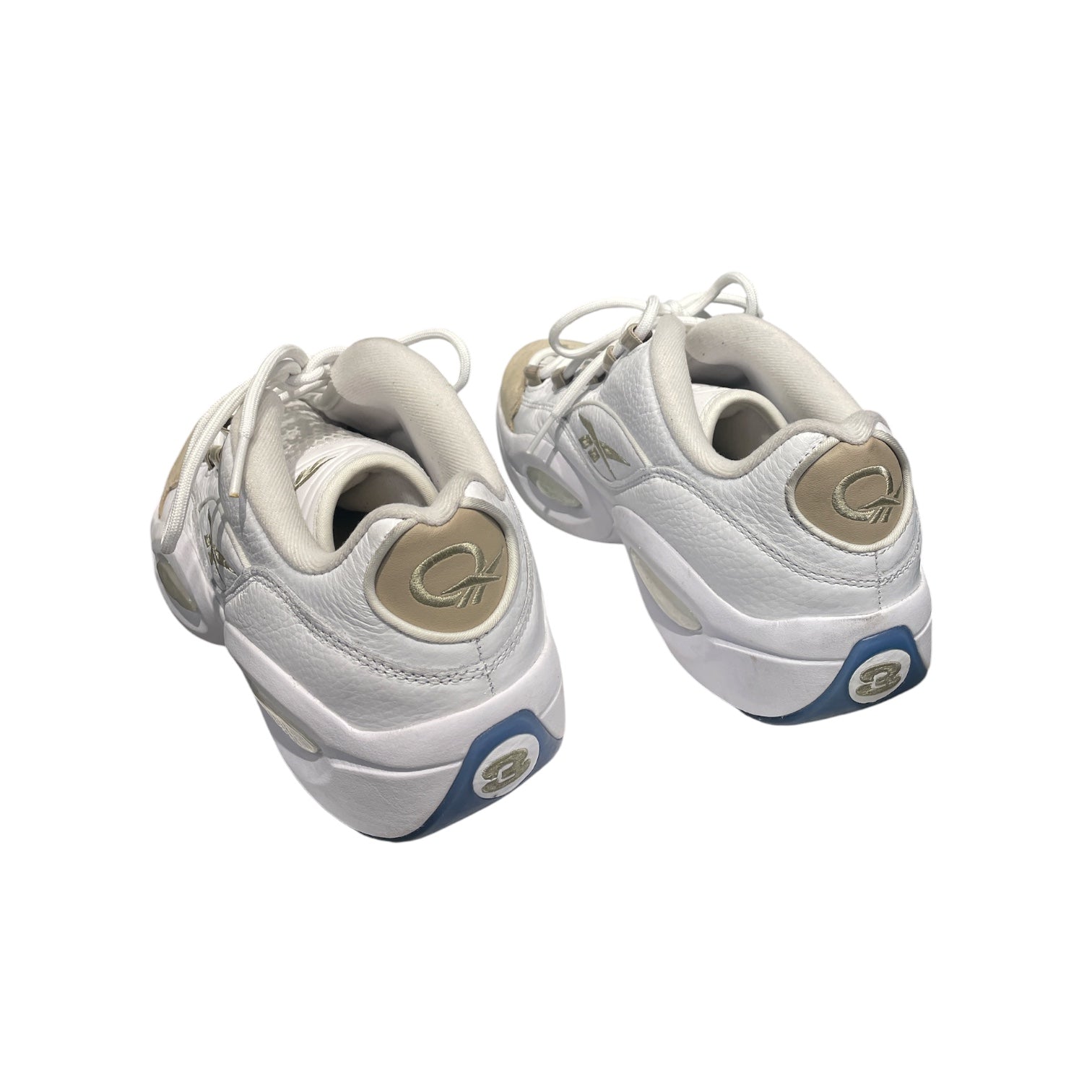 Reebok/Low-Sneakers/US 9/Leather/WHT/Reebok Low Oatmeal view 2