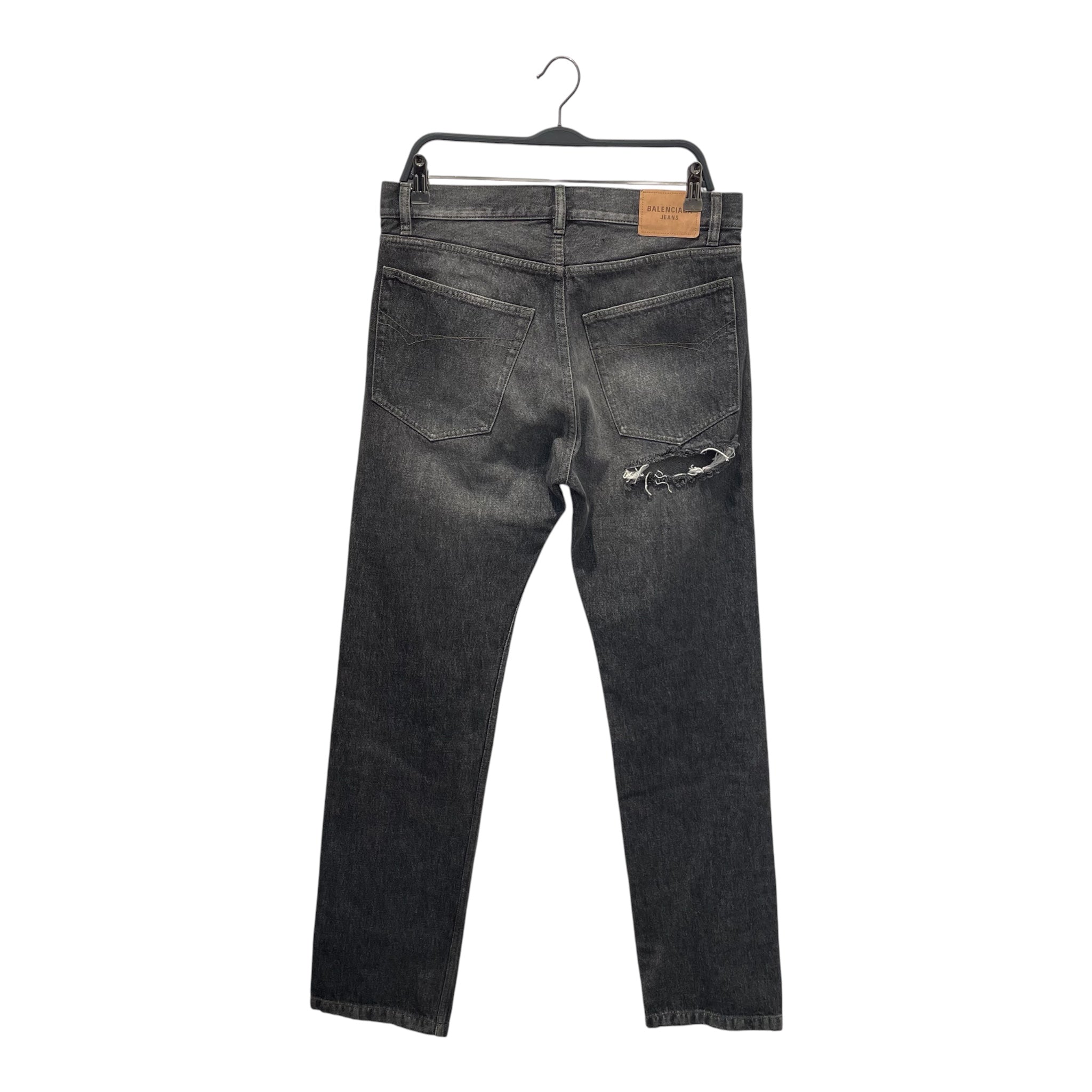 BALENCIAGA/Bootcut Pants/31/Denim/GRY/BALENCIAGA DENIM view 2