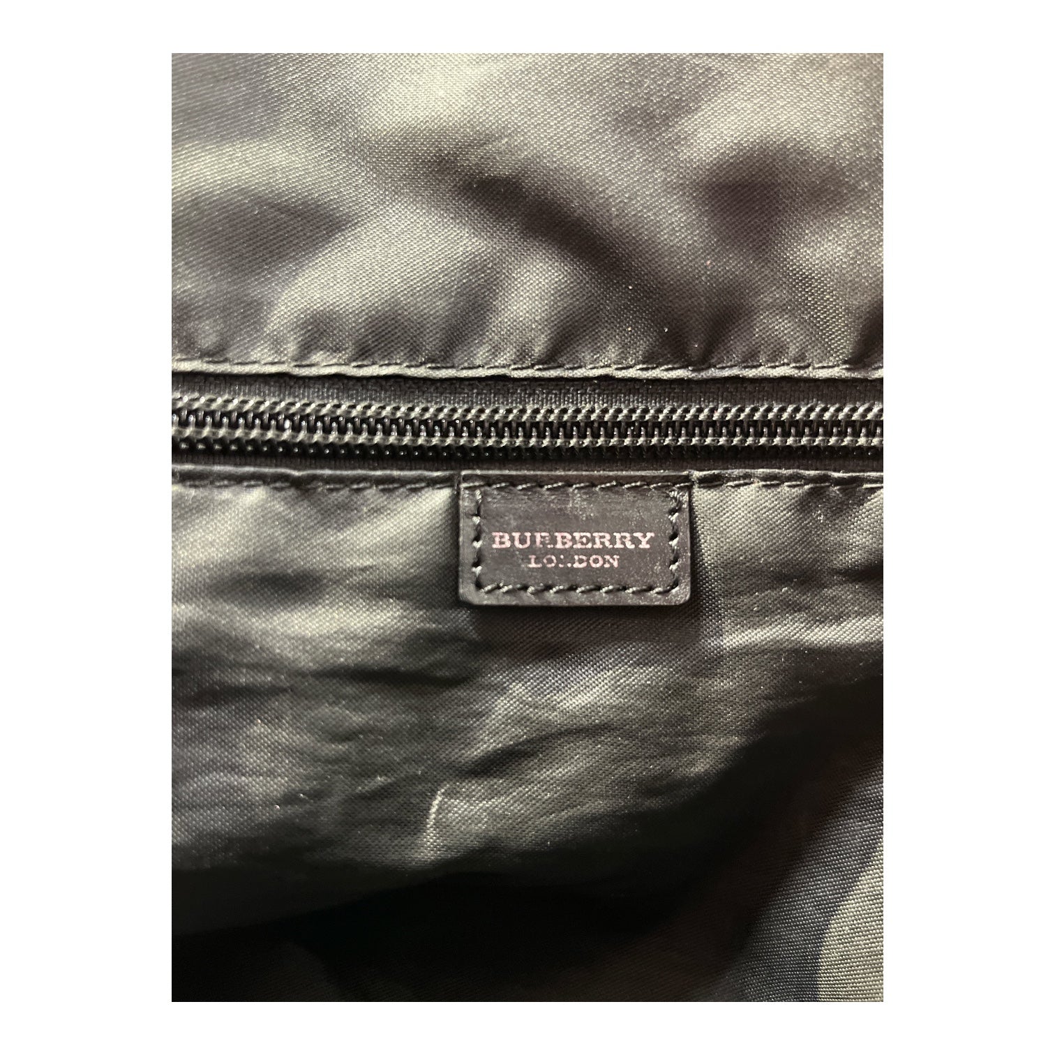 BURBERRY/Tote Bag/Plaid/Faux Leather/BEG/ view 5