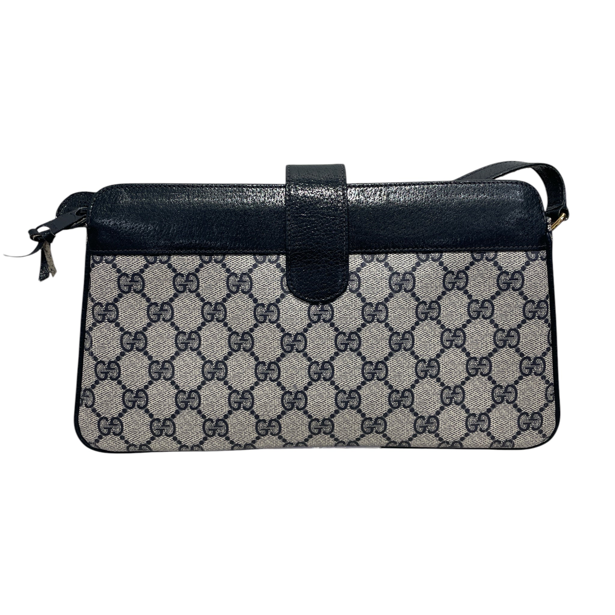 GUCCI/Clutch Bag/Monogram/Leather/BLU/49-02-029 view 2