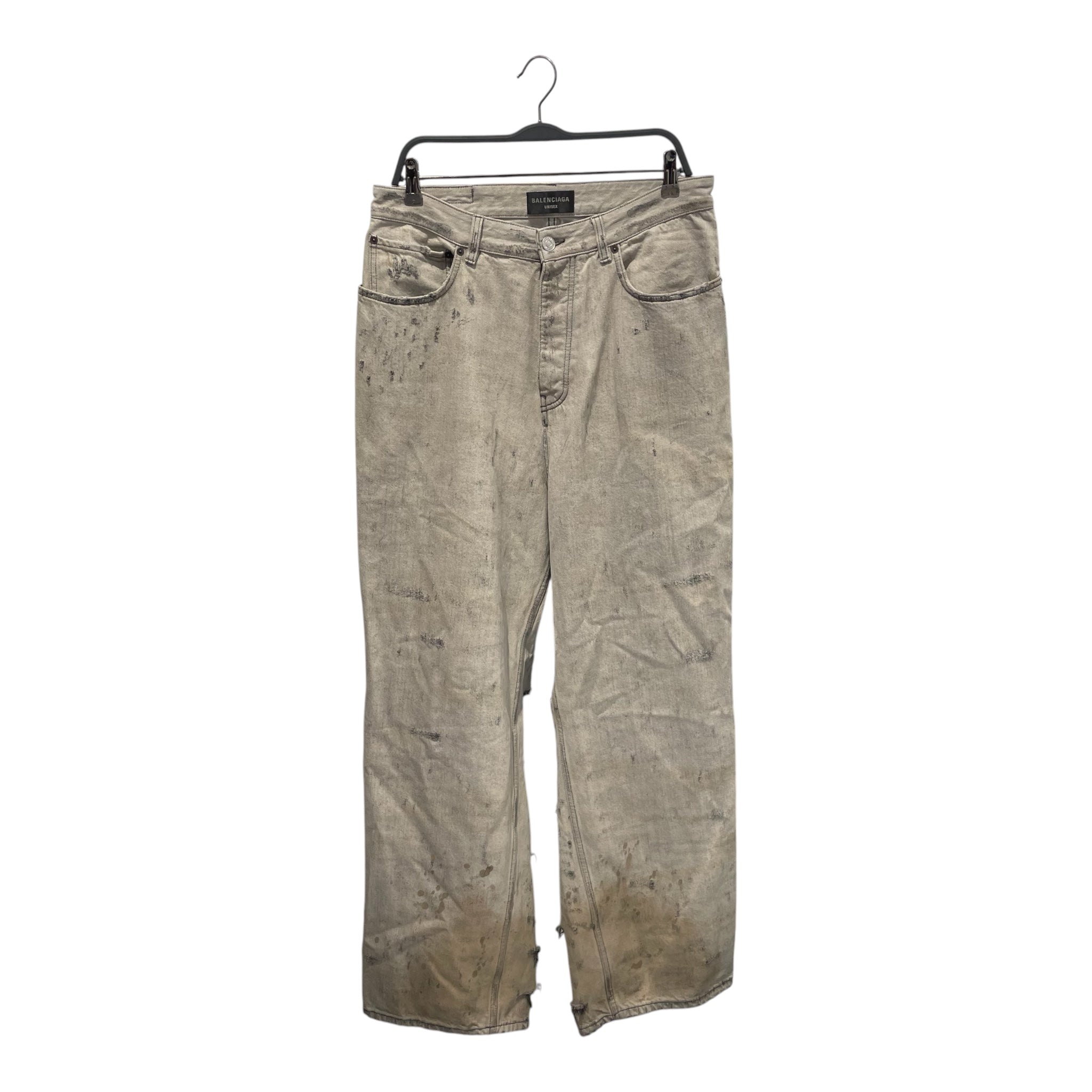 BALENCIAGA/Pants/S/Denim/GRY/BALENCIAGA MUDSHOW DENIM view 1
