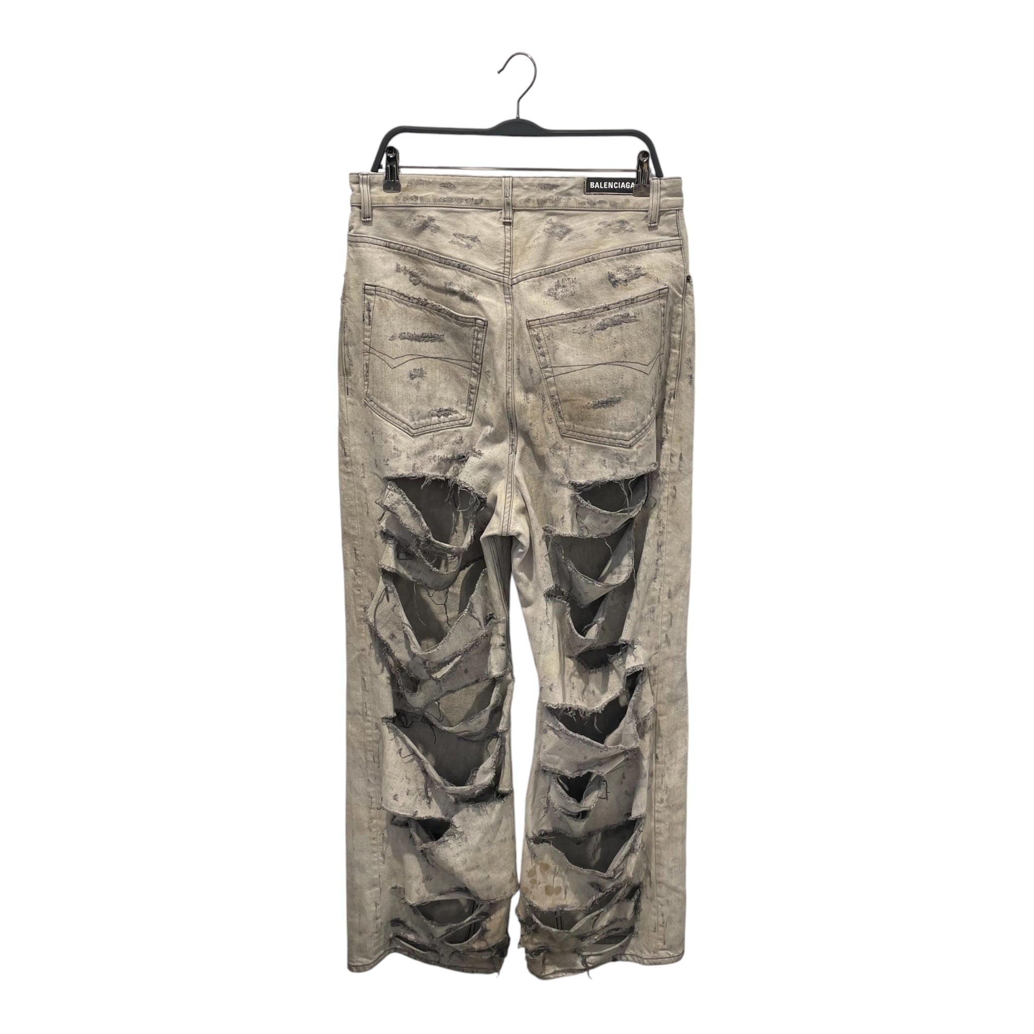 BALENCIAGA/Pants/S/Denim/GRY/BALENCIAGA MUDSHOW DENIM view 2