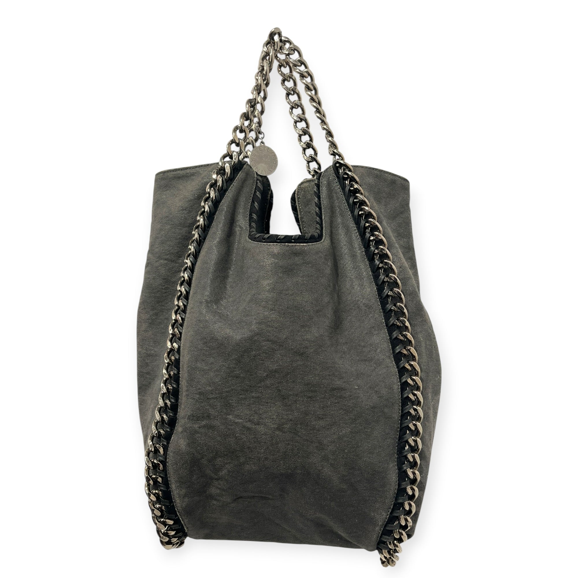 STELLAMcCARTNEY/Tote Bag/Cotton/GRY/COATED CANVAS STELLA TOTE view 2