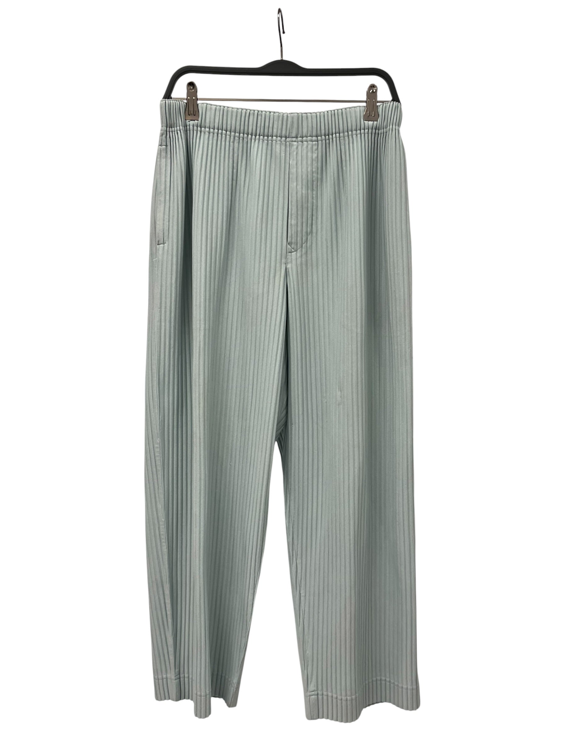 HOMME PLISSE ISSEY MIYAKE/Pants/2/Polyester/BLU/Joggers/PLEATED LIGHT BLUE view 1